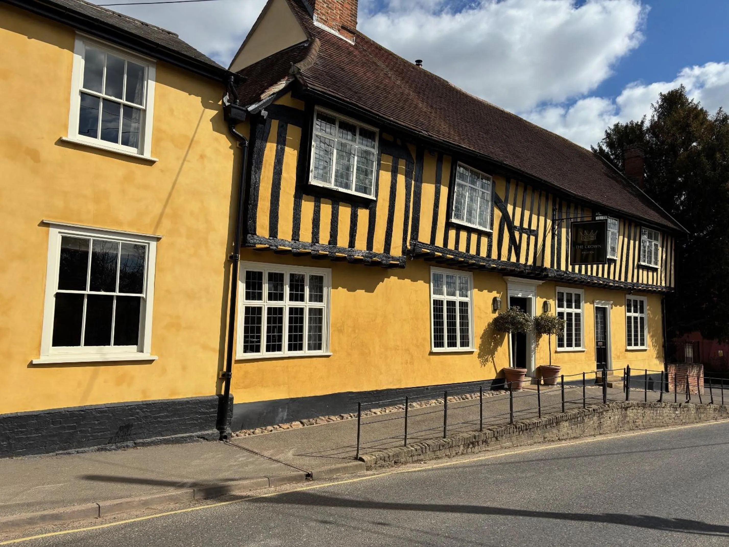 Property building in The Crown, Bildeston