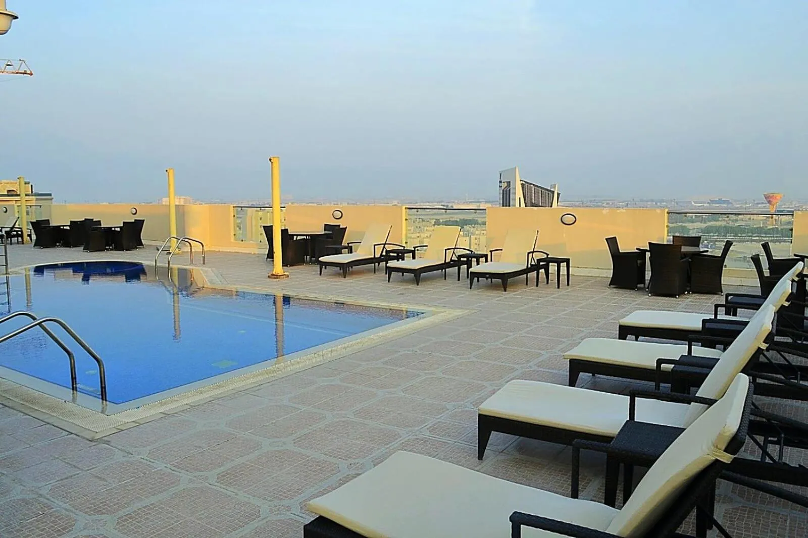 Pool view in Wonder Palace Hotel Qatar