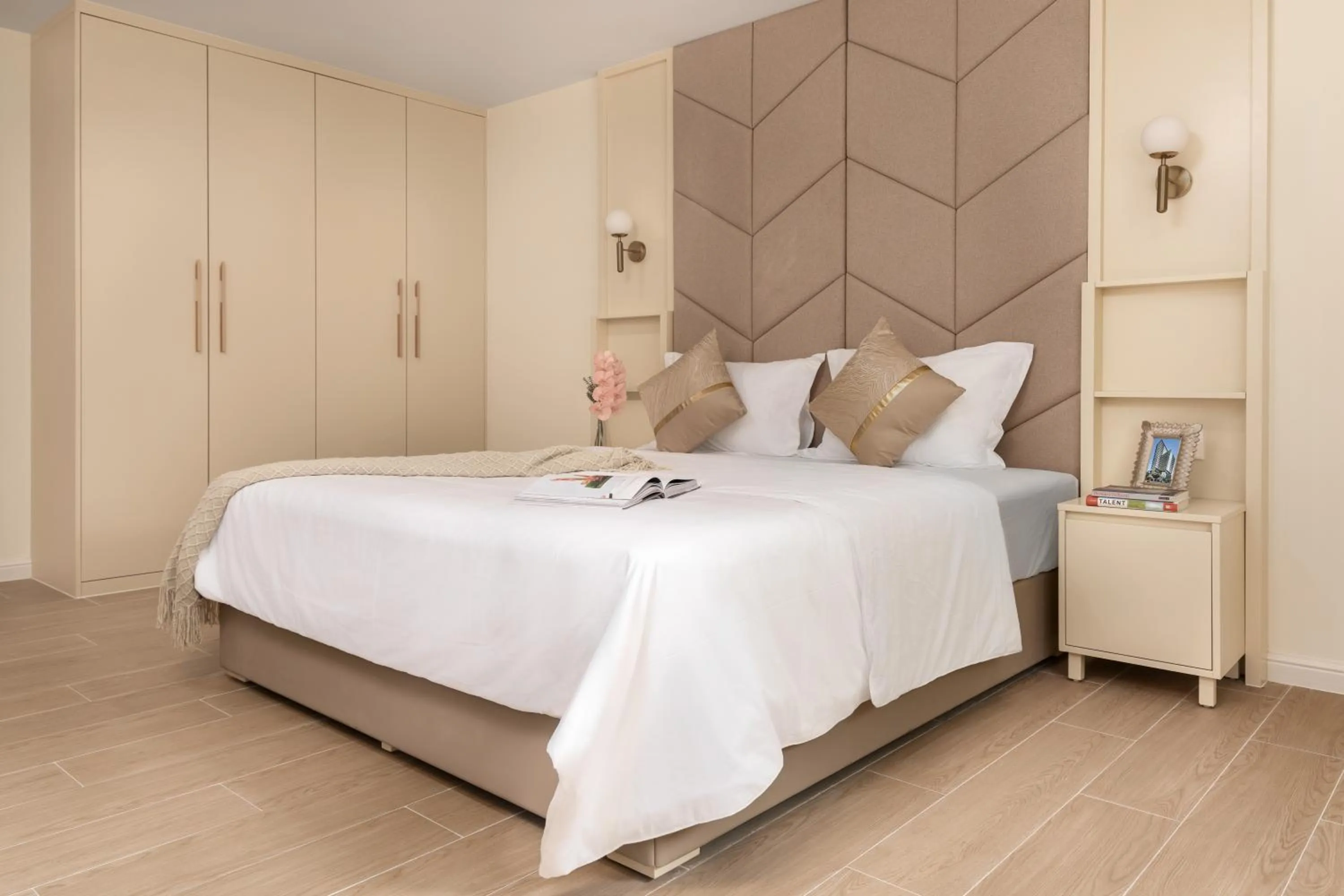 Bedroom, Bed in TK Central Serviced Apartments