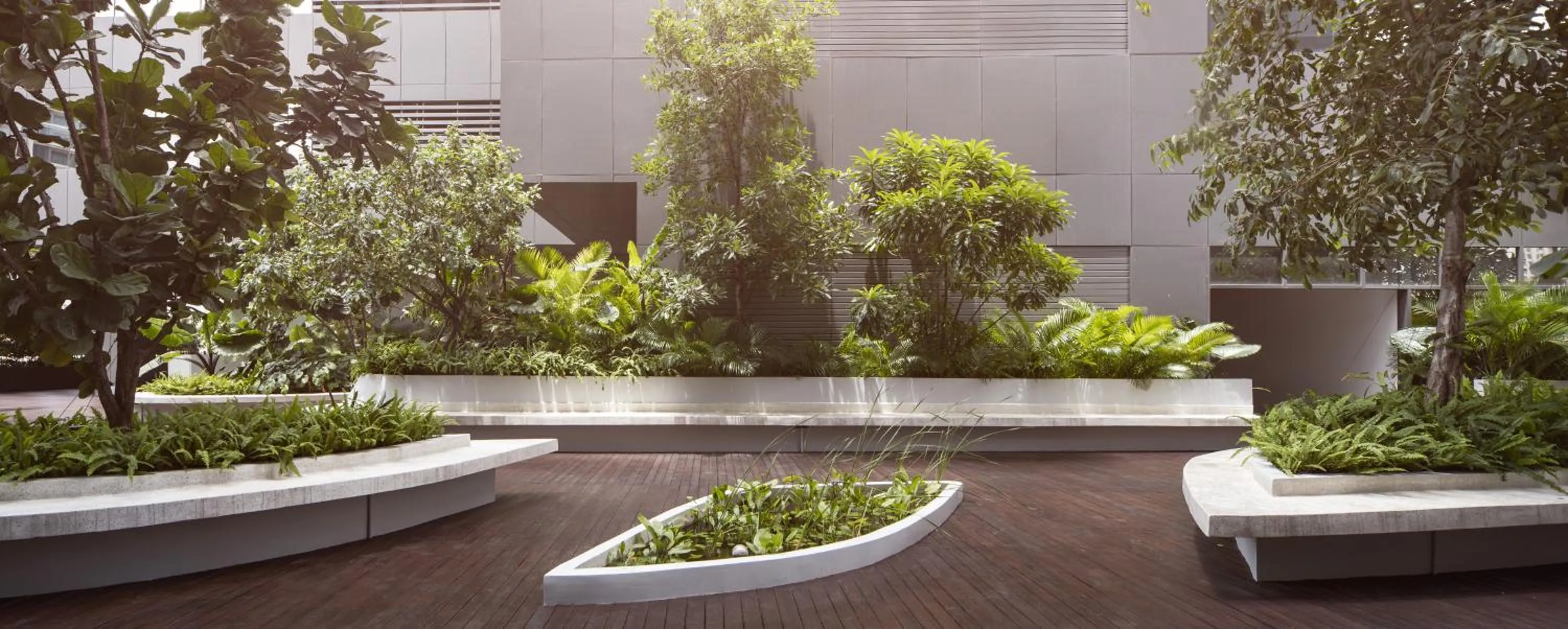 Garden in TK Central Serviced Apartments