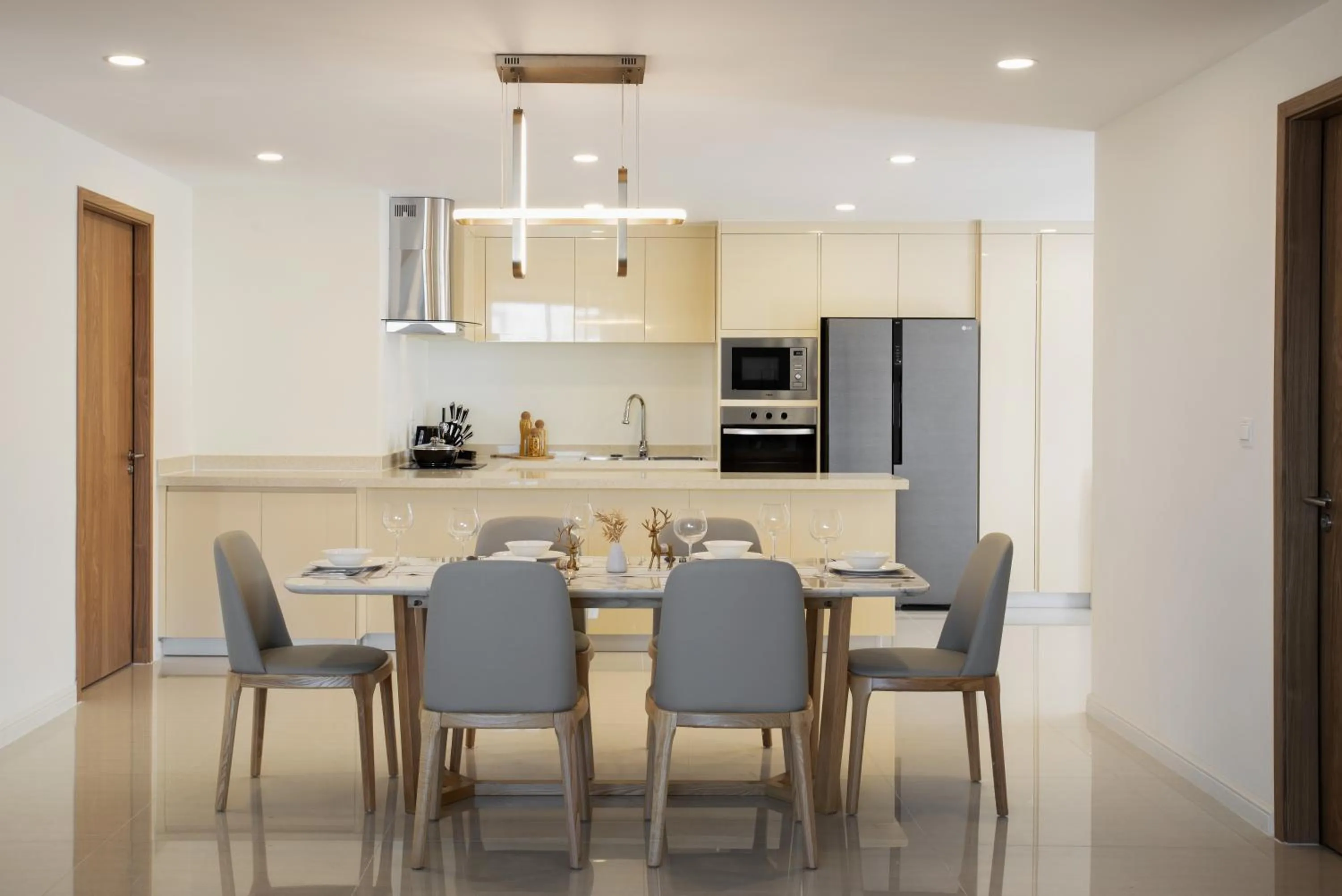 Kitchen or kitchenette in TK Central Serviced Apartments