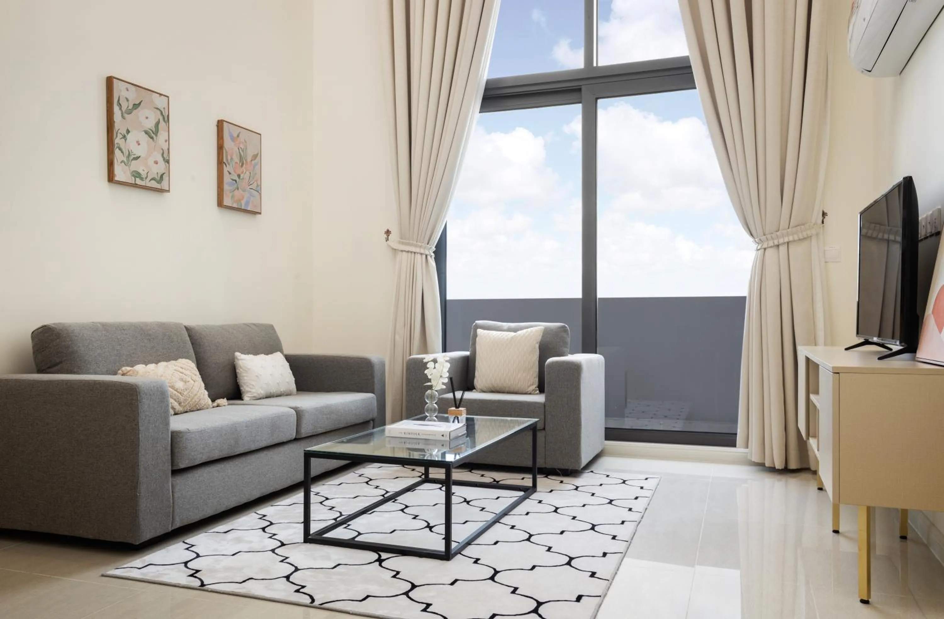 Living room in TK Central Serviced Apartments