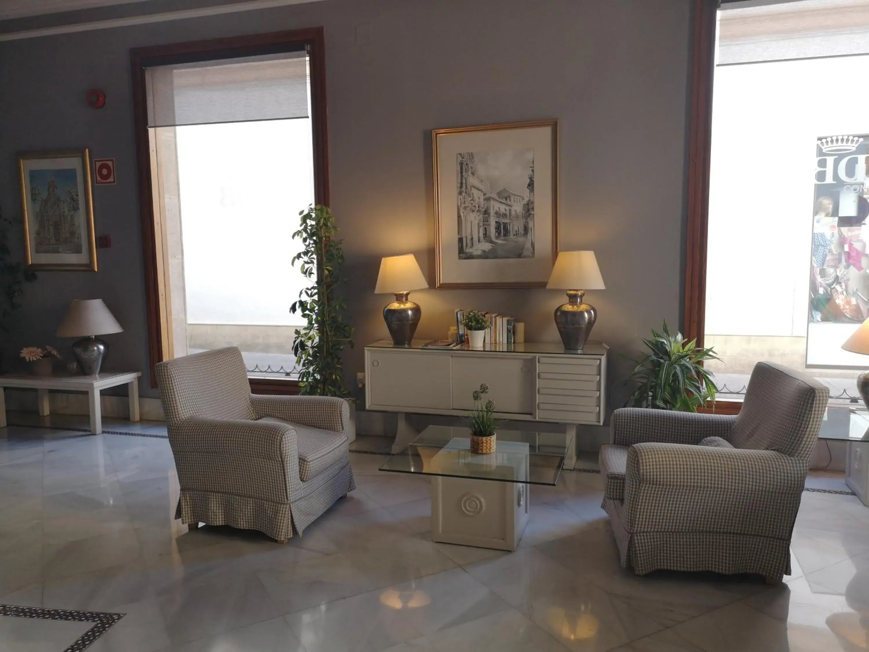 Living room in Hotel Doña Blanca Living room in Hotel Doña Blanca