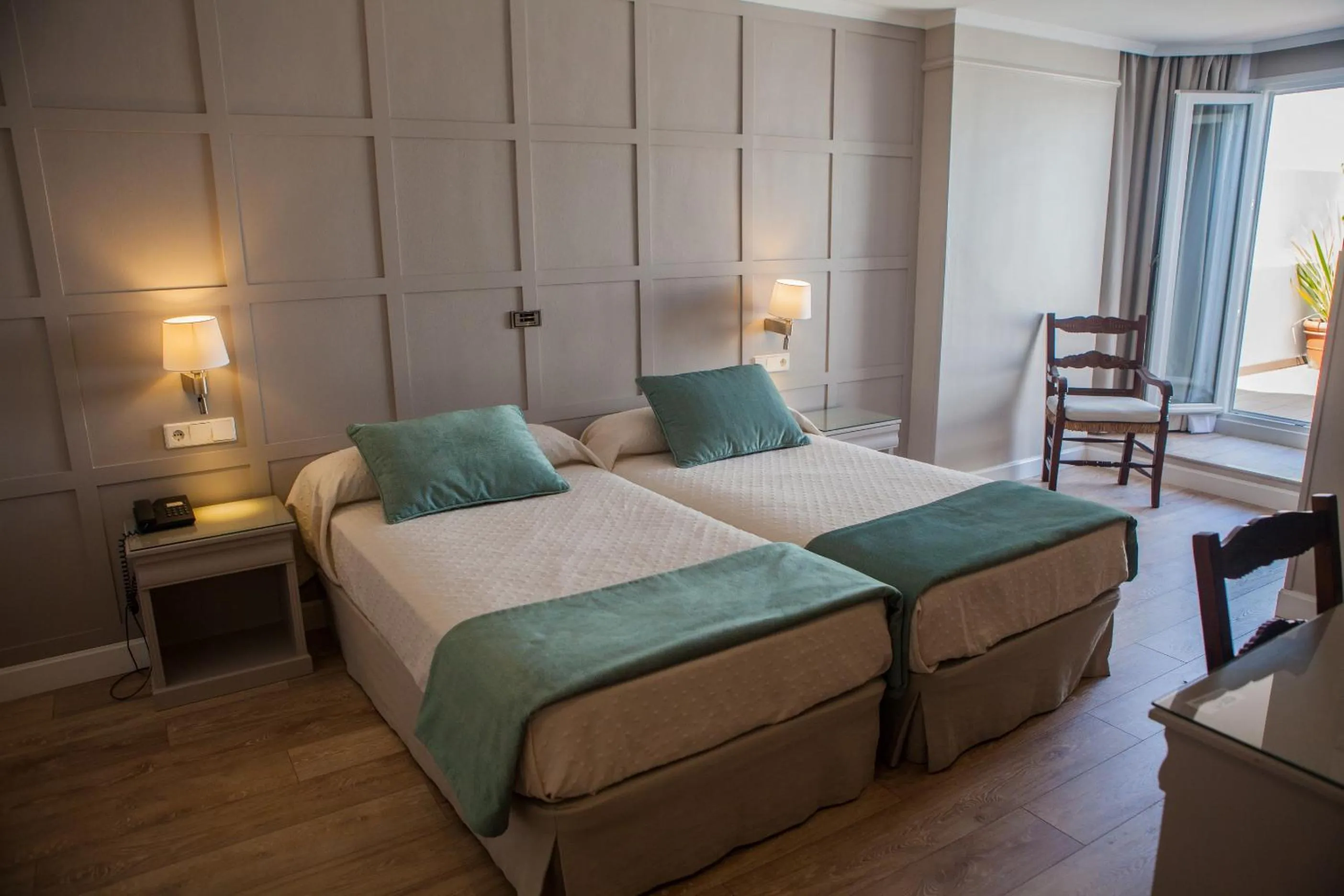 Bed in Hotel Doña Blanca