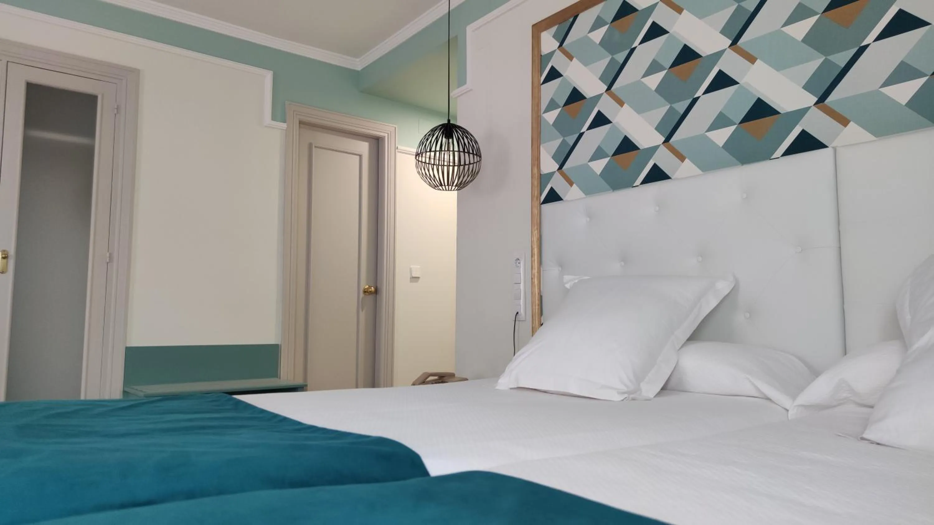 Bed in Hotel Doña Blanca