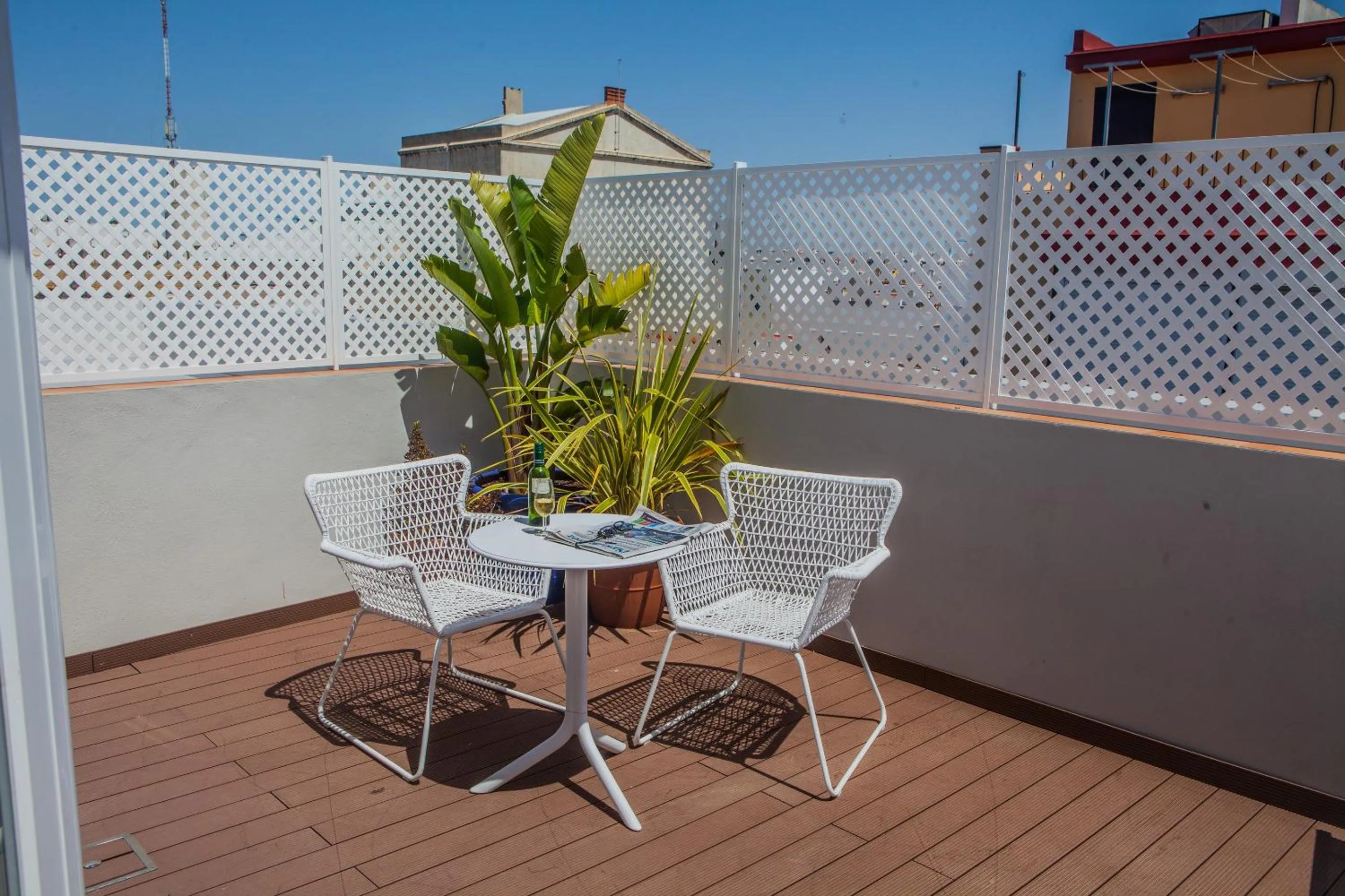 Balcony/Terrace in Hotel Doña Blanca