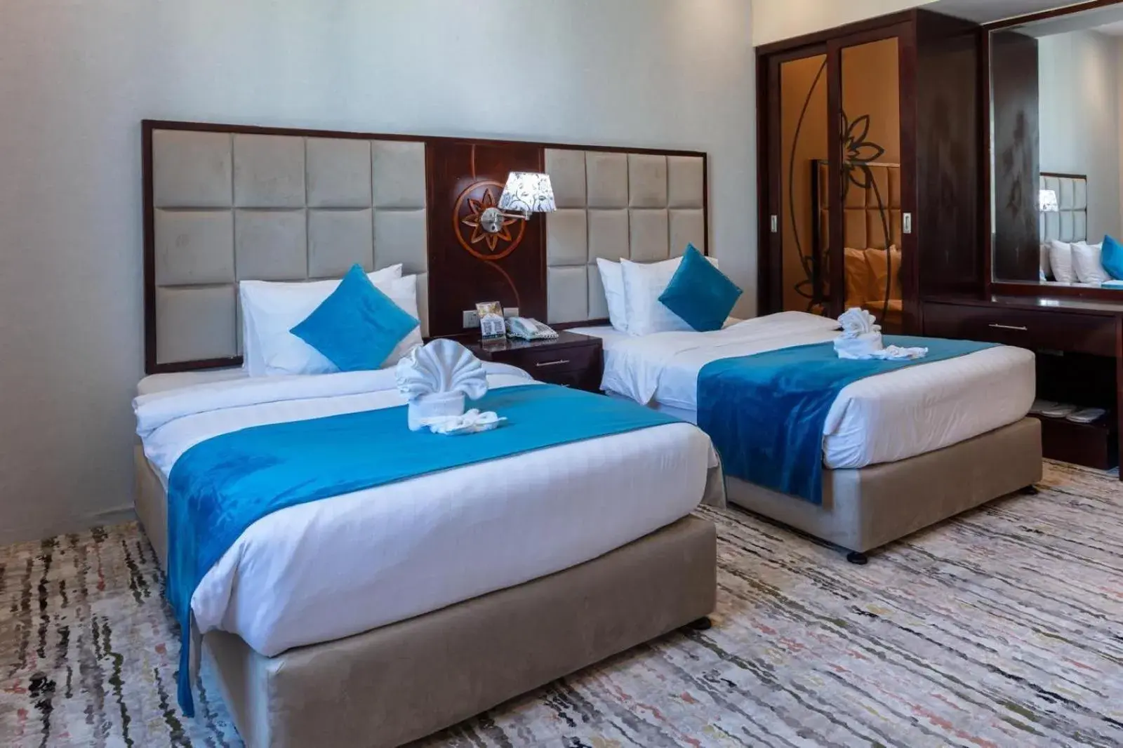 Bed in Palm Inn Hotel Doha Bed in Palm Inn Hotel Doha