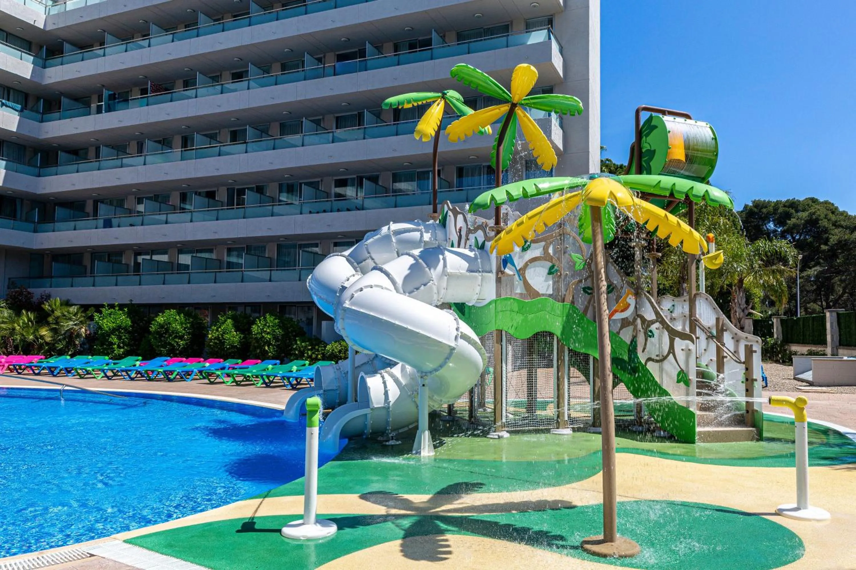 Aqua park in Medplaya Hotel Calypso