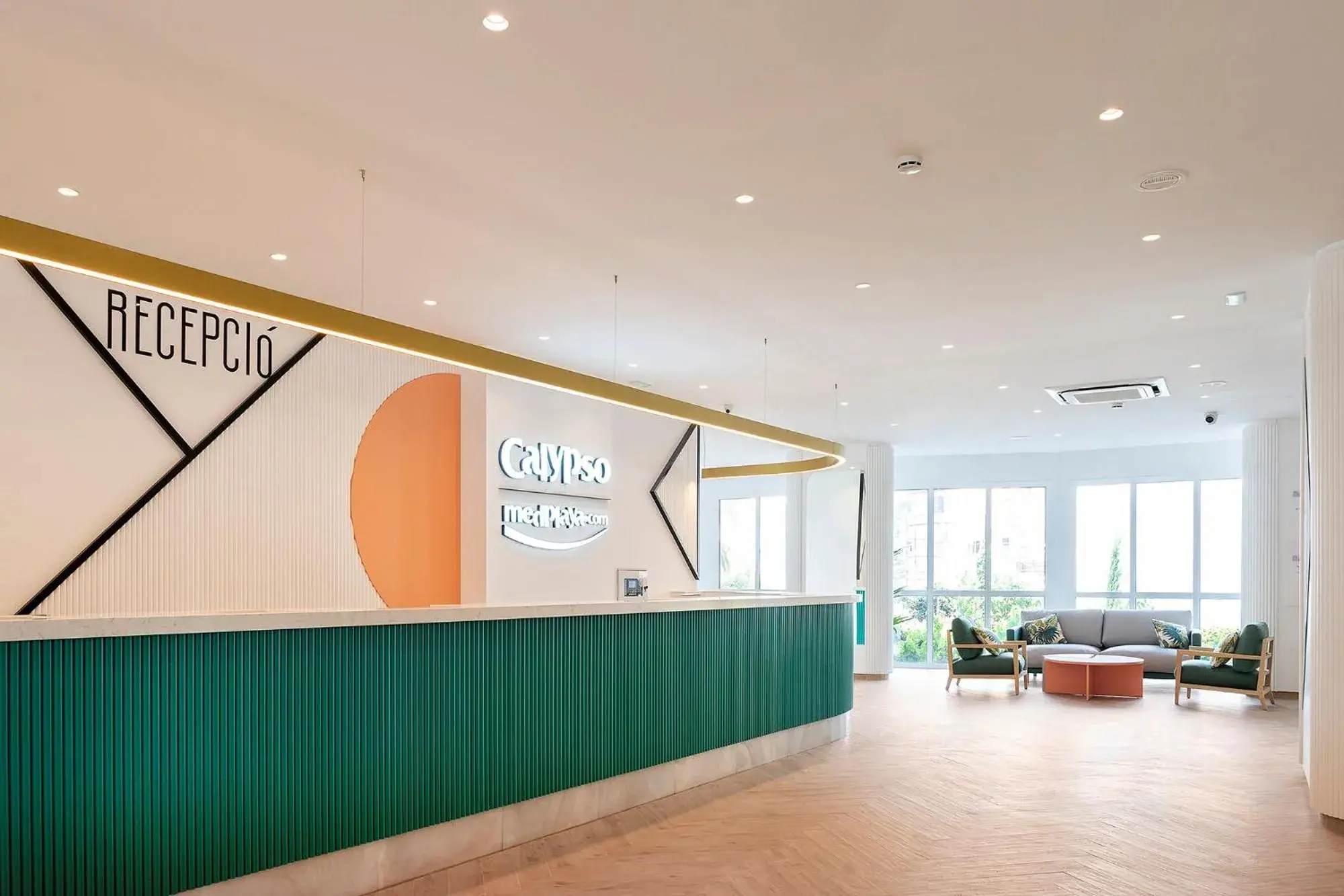 Lobby or reception in Medplaya Hotel Calypso Lobby or reception in Medplaya Hotel Calypso