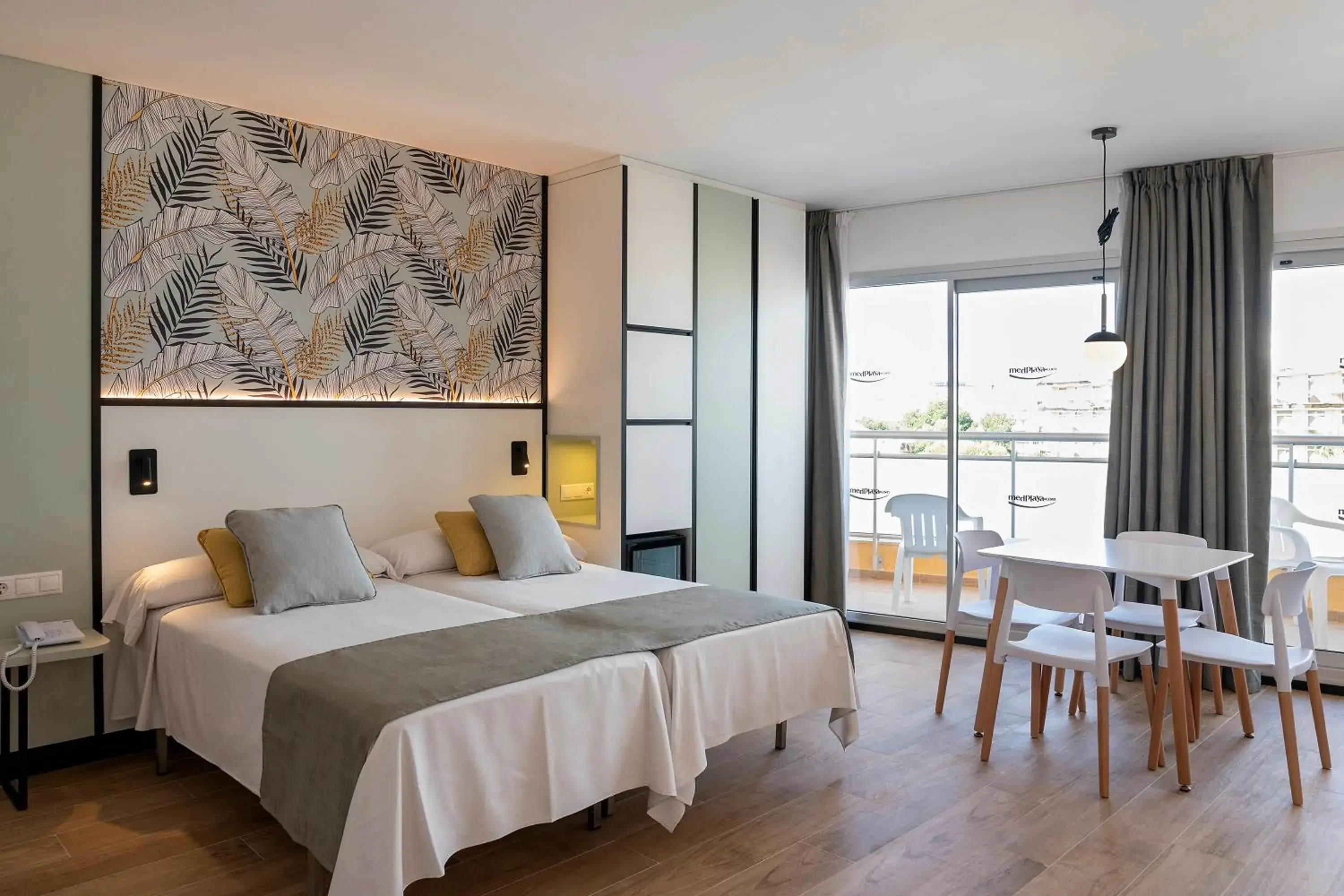 Bedroom, Bed in Medplaya Hotel Calypso Bedroom, Bed in Medplaya Hotel Calypso