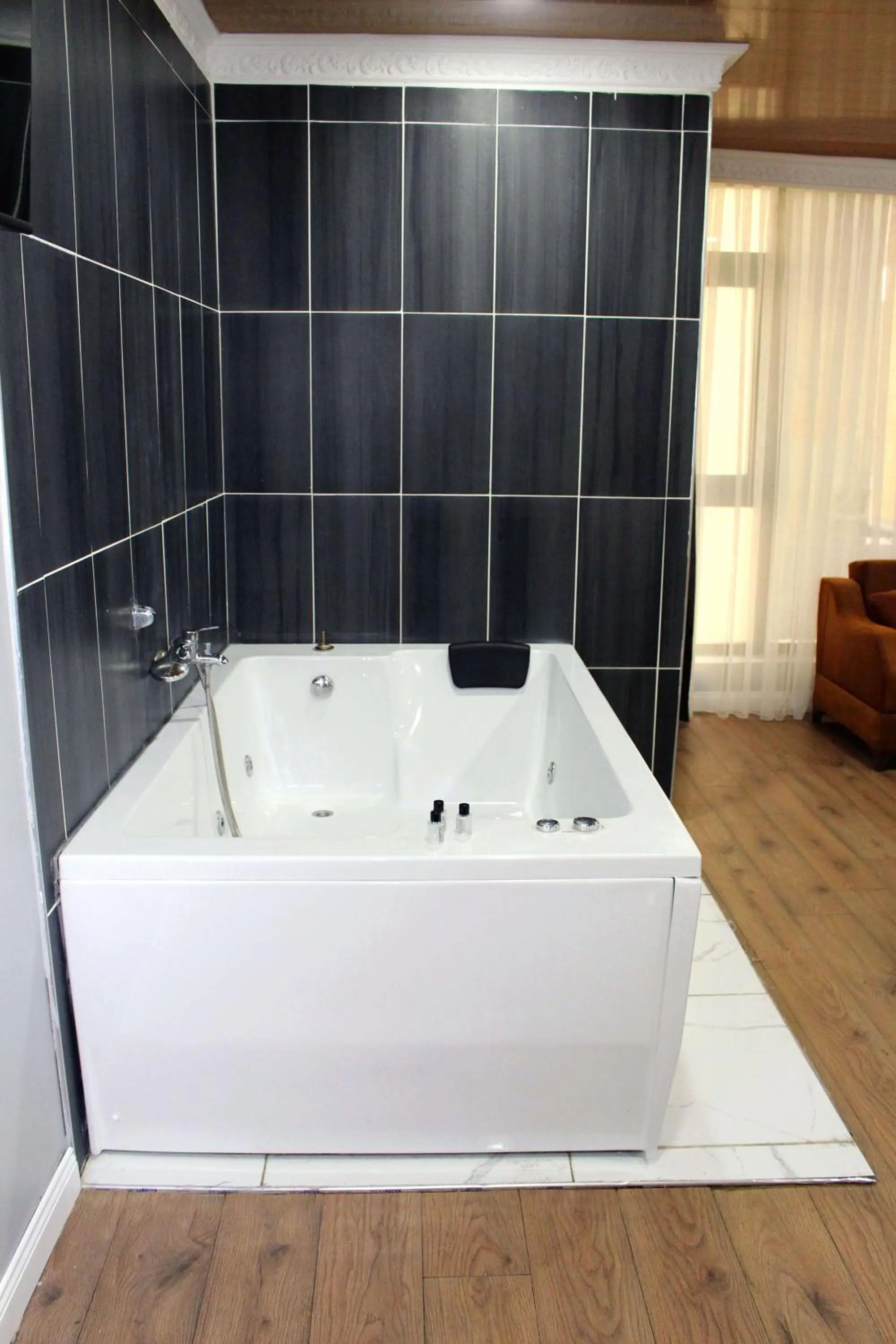 Bathroom in biglife hotel