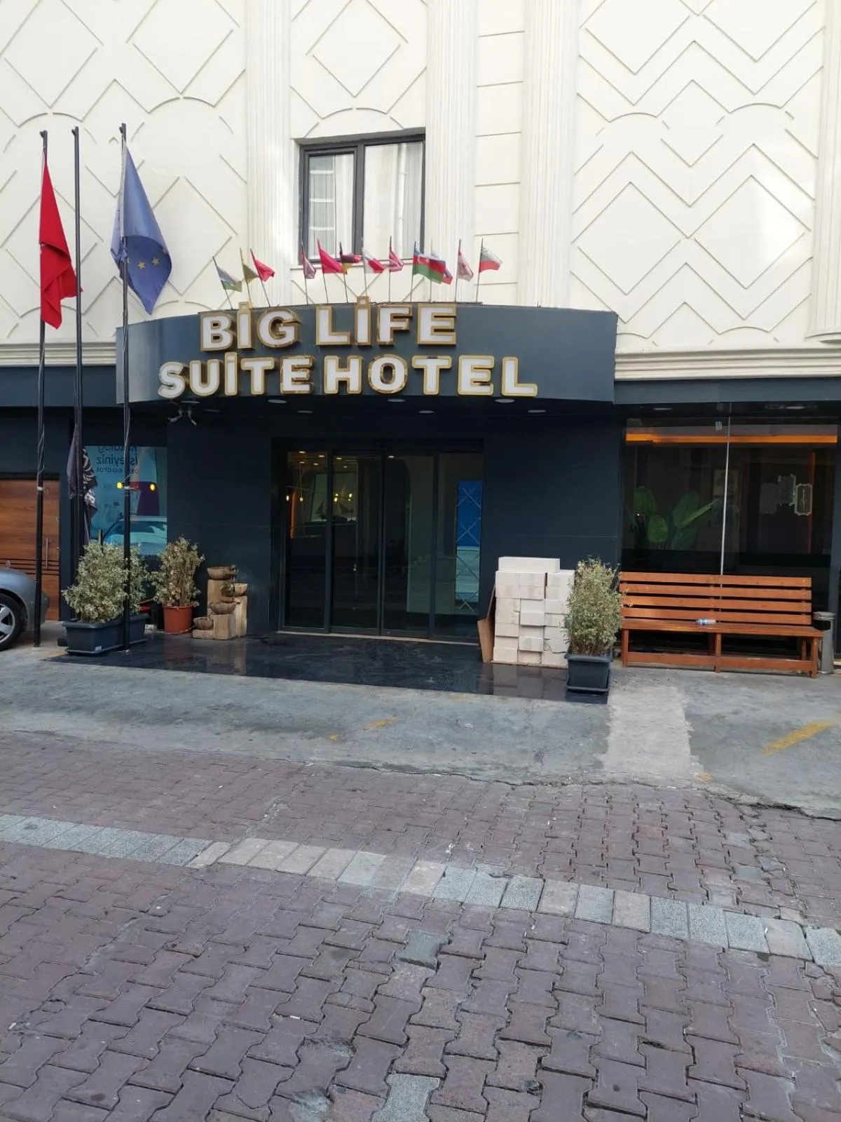Property building in biglife hotel