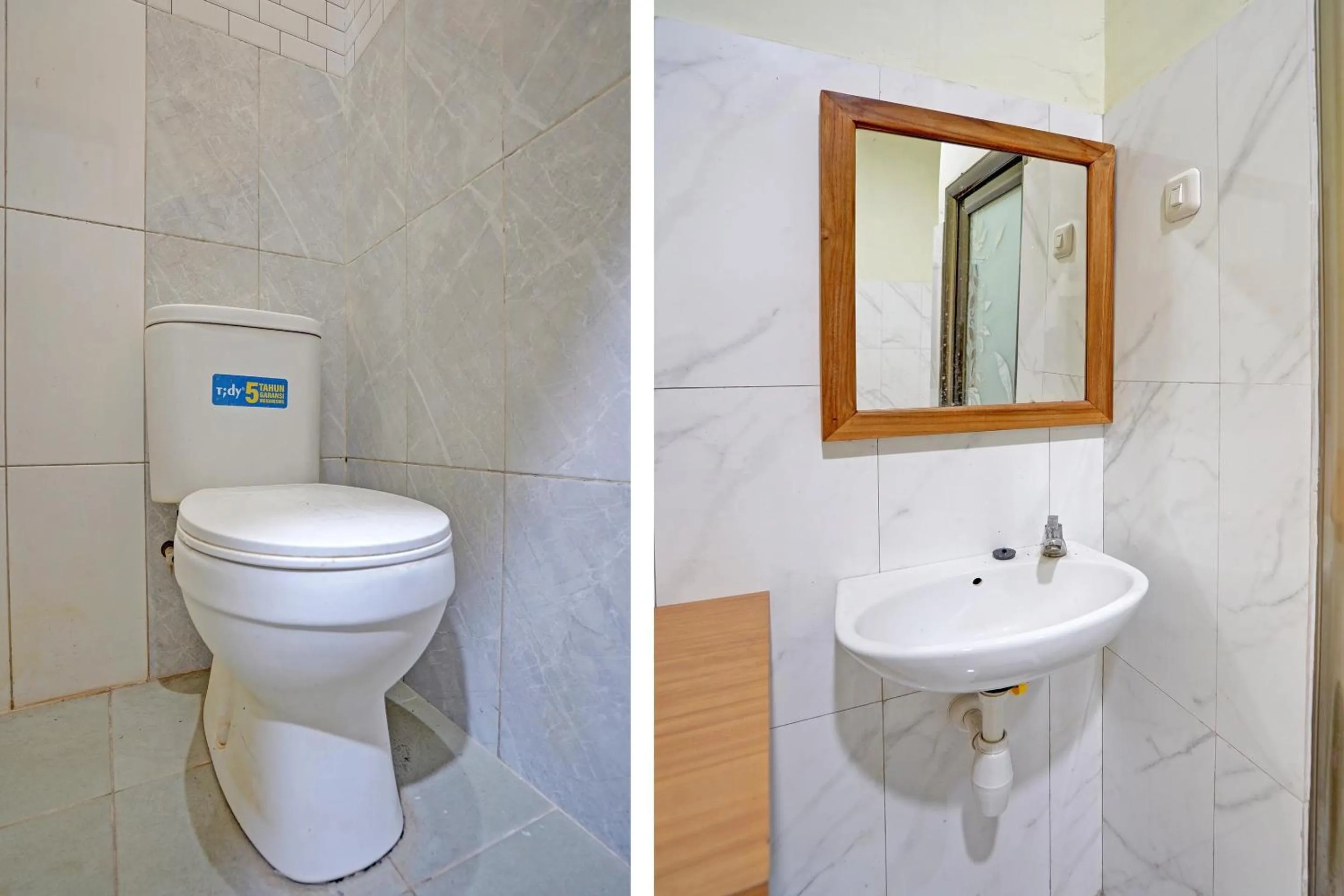 Bathroom in OYO Life 91884 Kost Kusuma Dewi Syariah