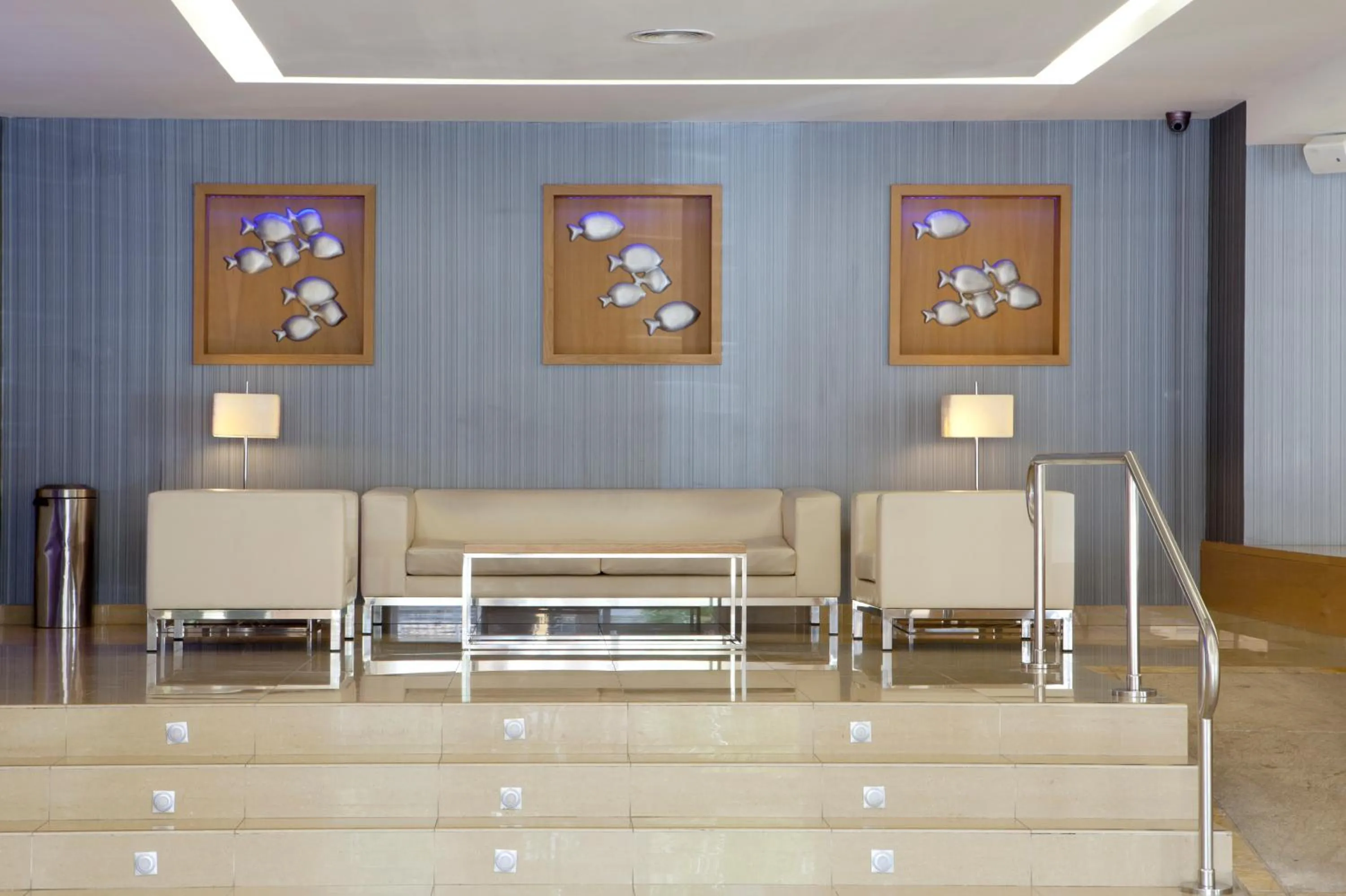 Lobby or reception in Hotel Samos