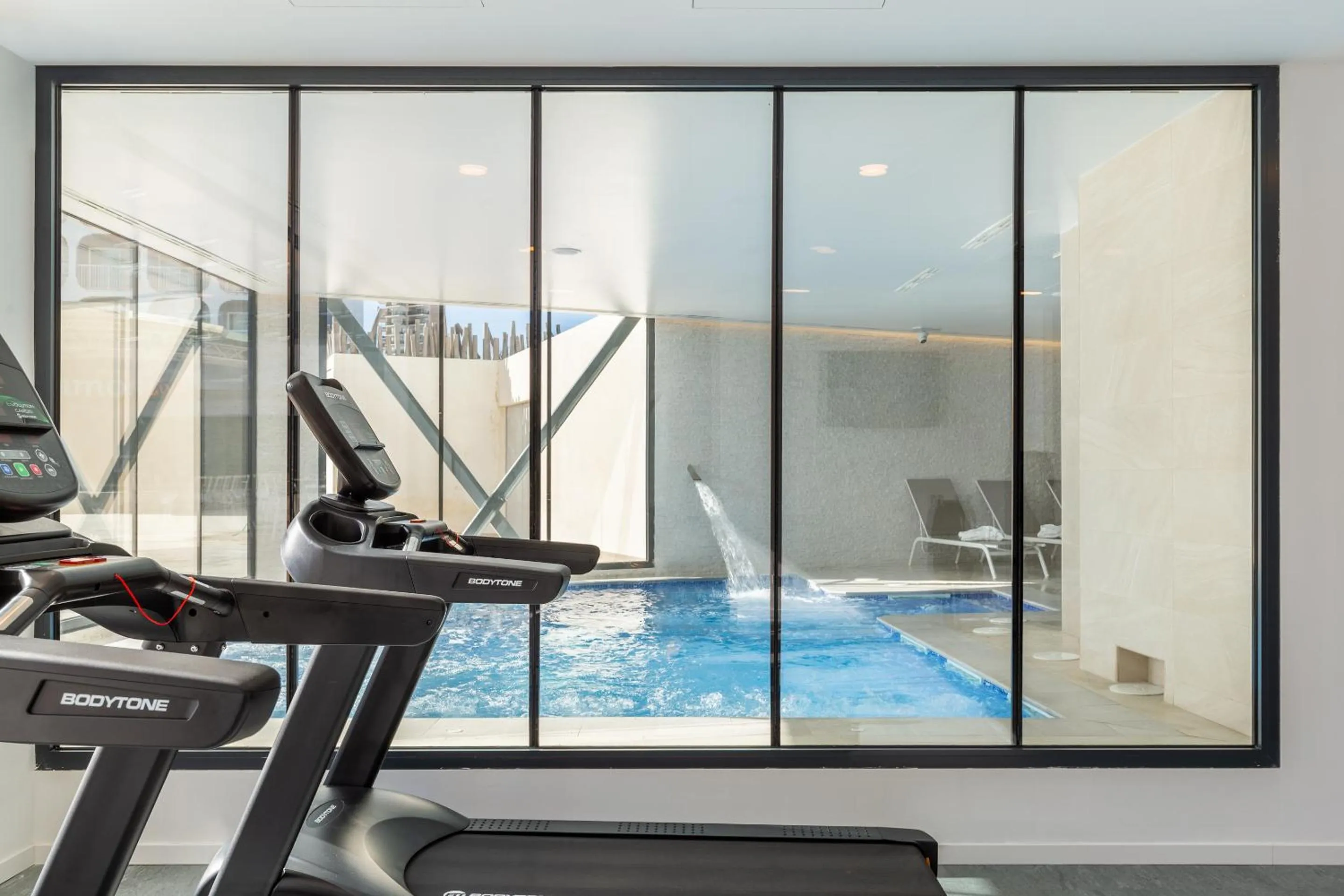 Fitness centre/facilities in Hotel Samos