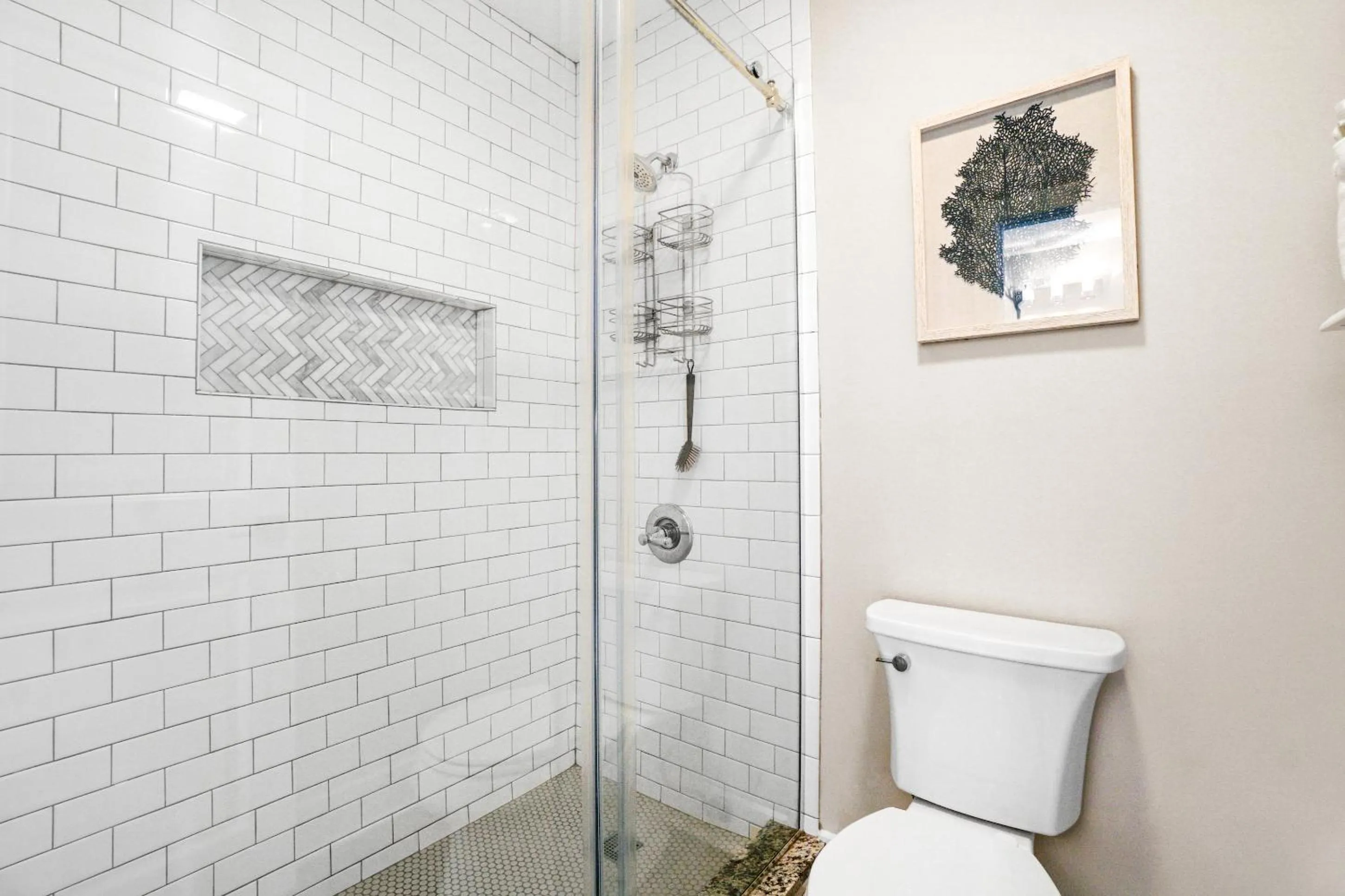 Shower in Bay Point Golf Villas by Panhandle Getaways