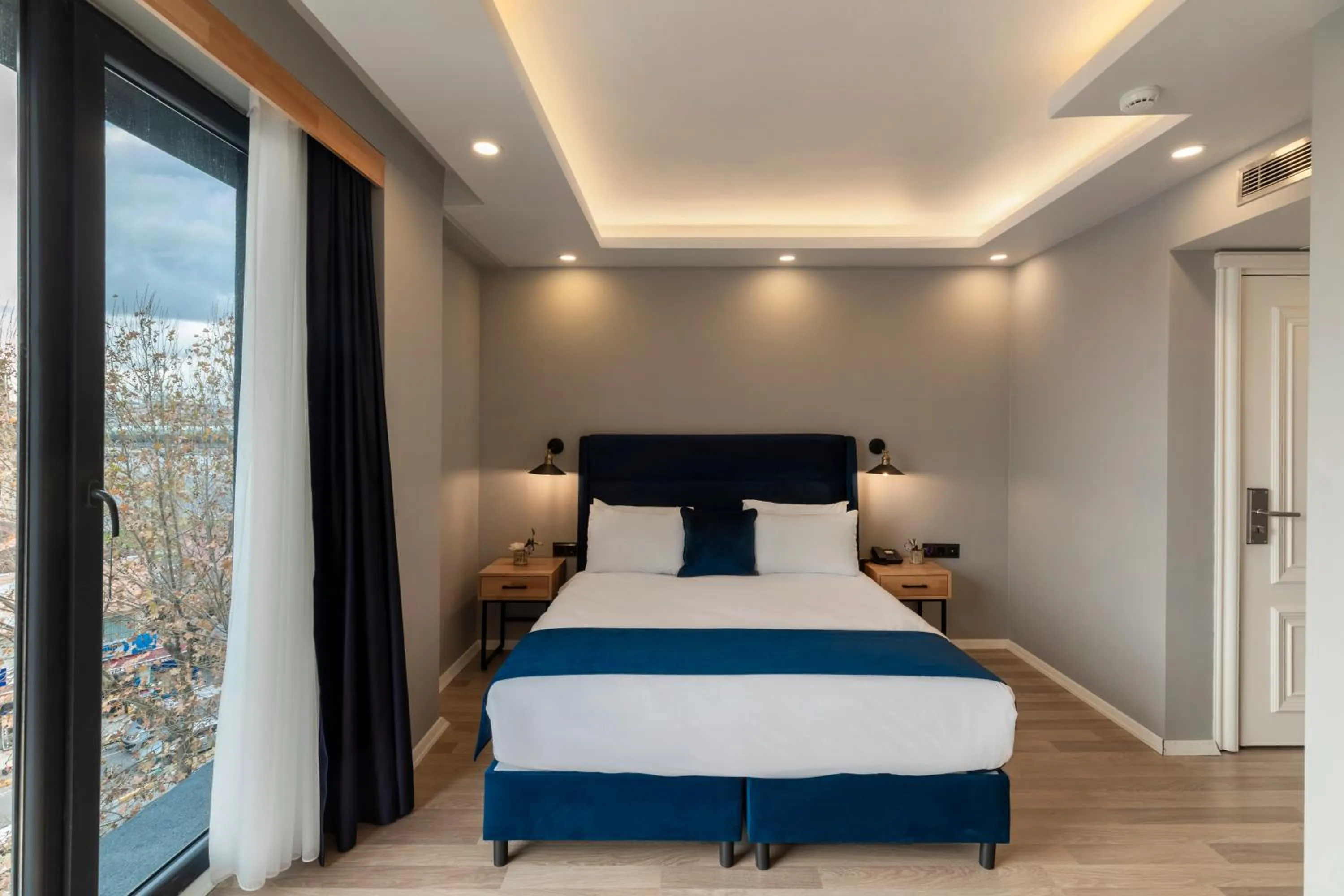 Bed in Union Hotel Karaköy