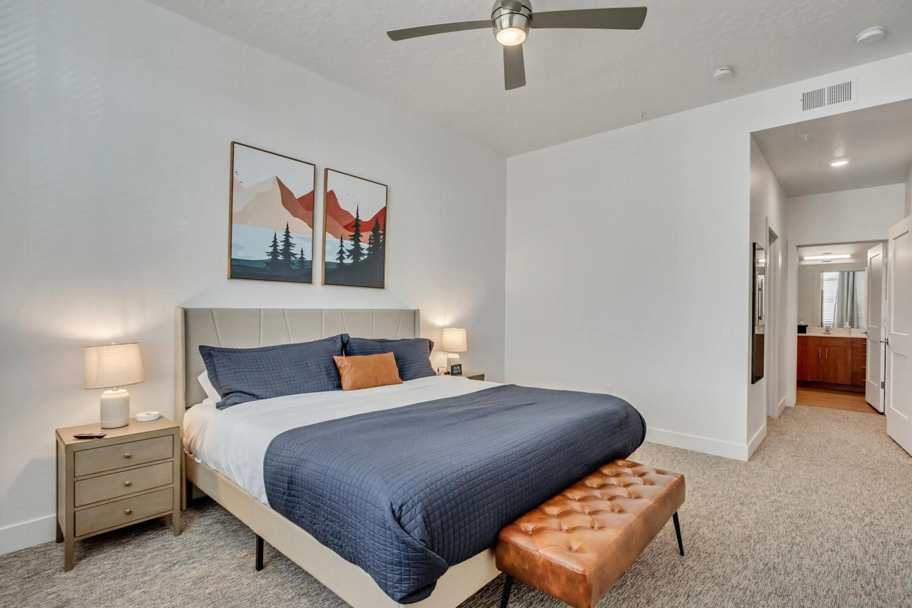 Bed in The Heights by Cloud Dream Homes