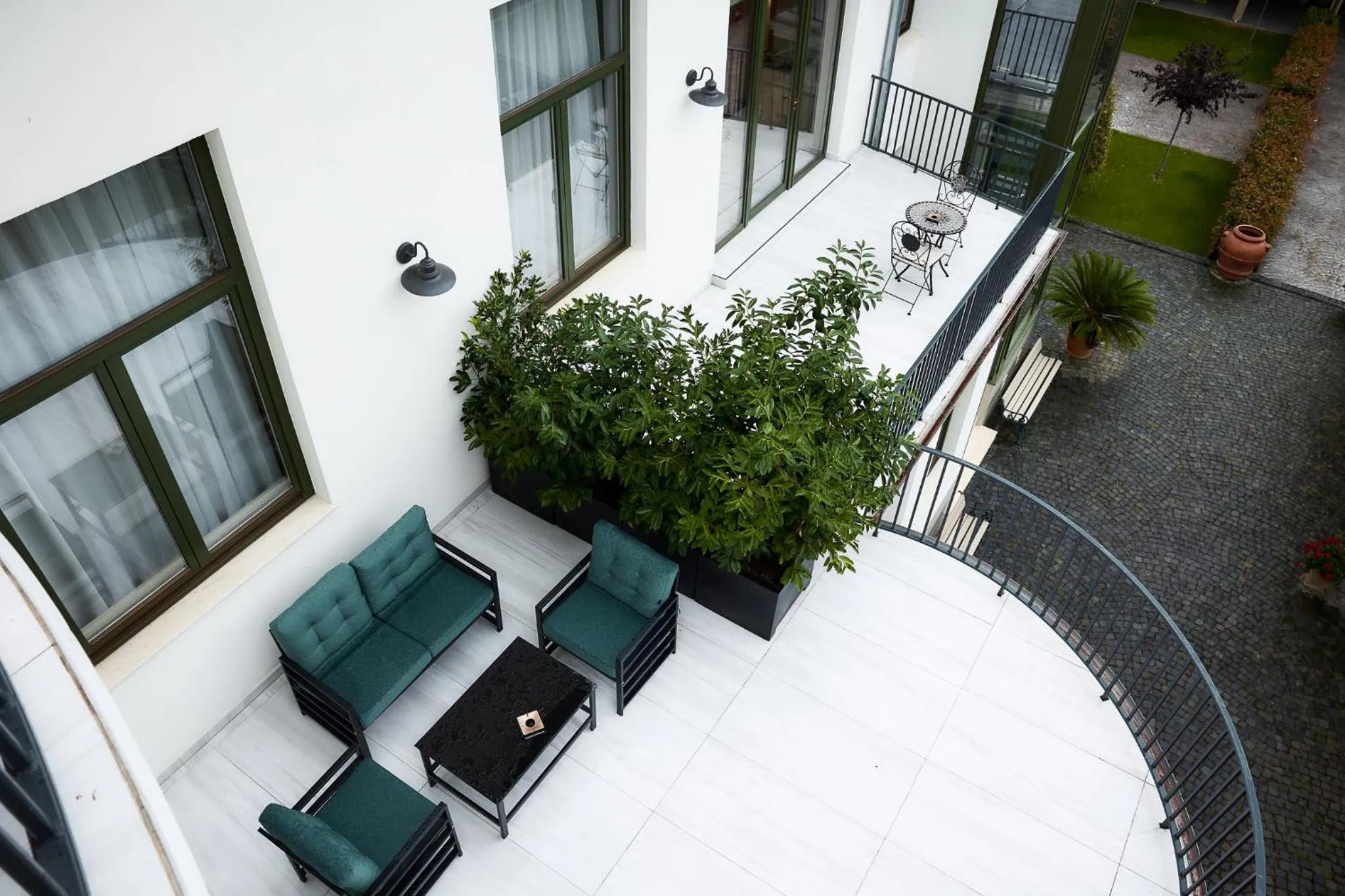 Balcony/Terrace in HOTEL VIENA