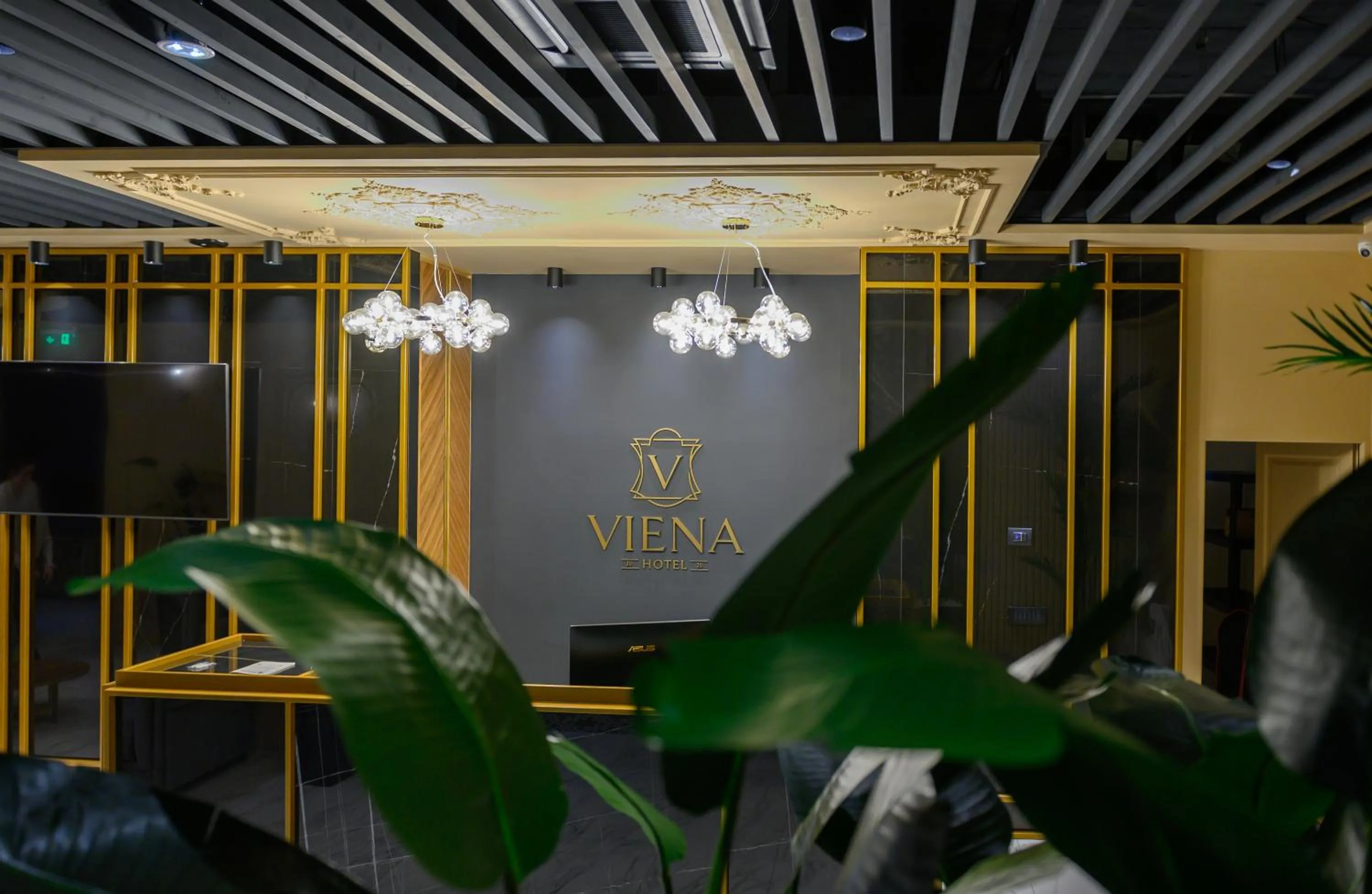 Lobby or reception in HOTEL VIENA
