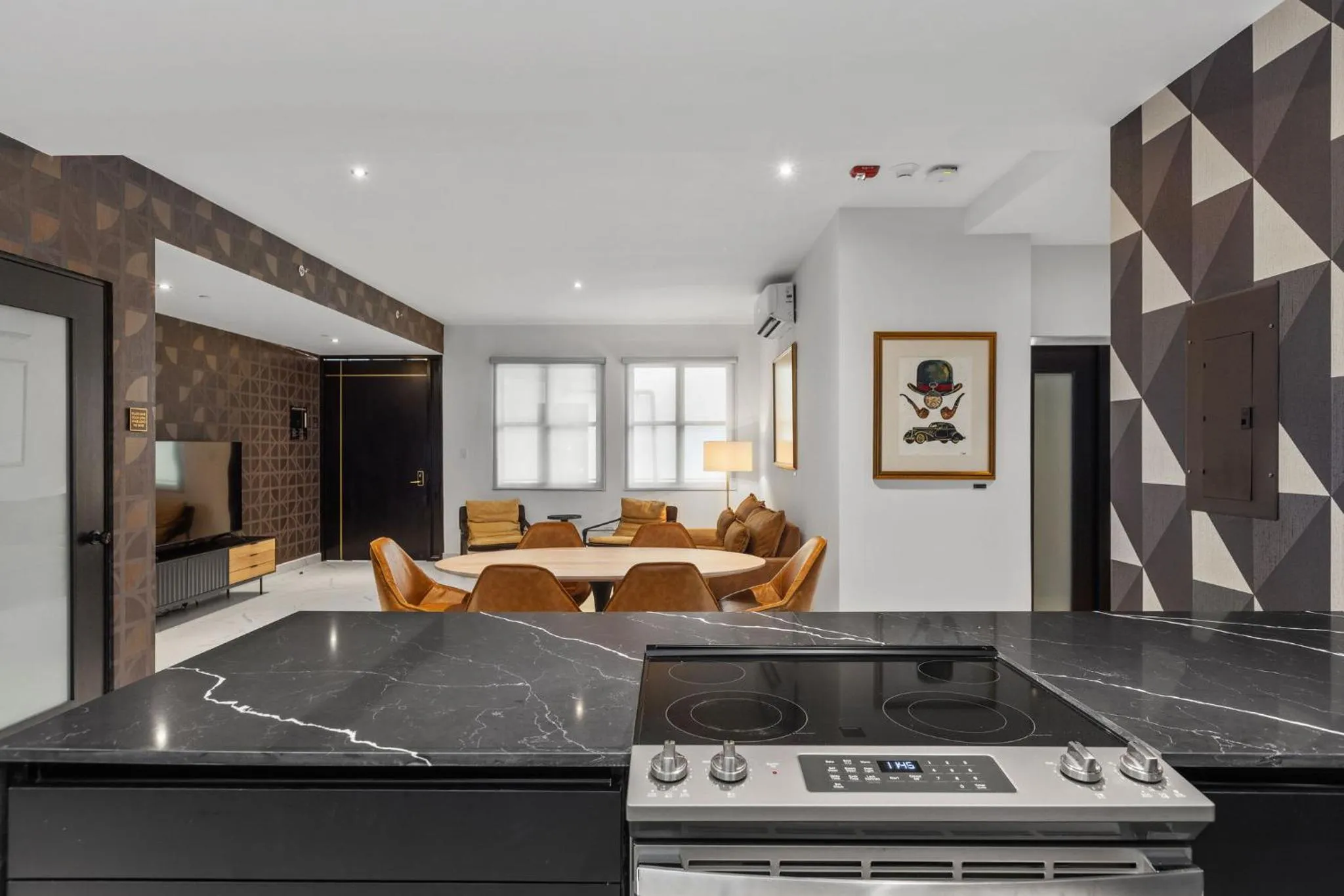 Kitchen or kitchenette in Don Rafa Boutique Hotel & Residences