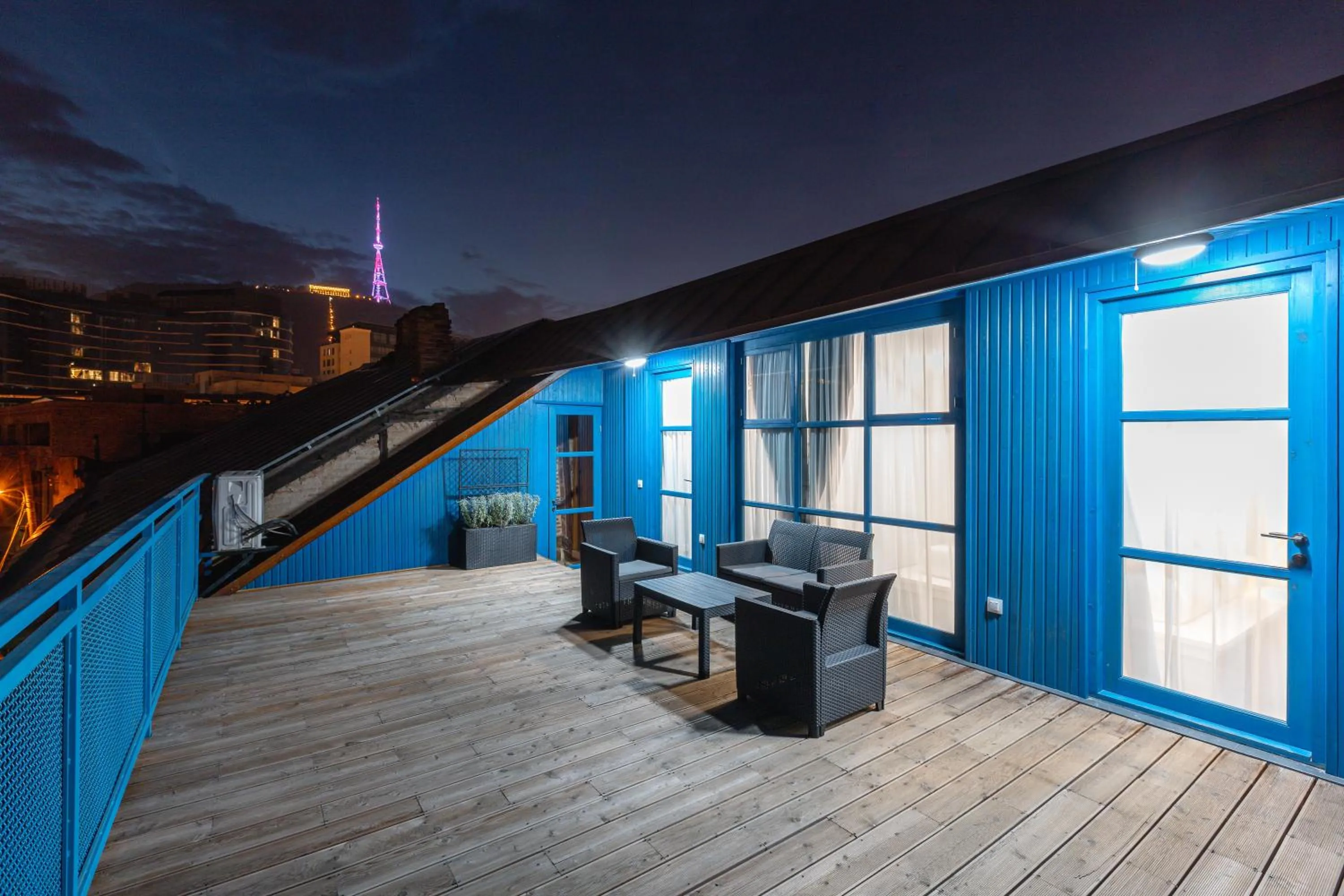 Property building in Blue Balcony Hotel