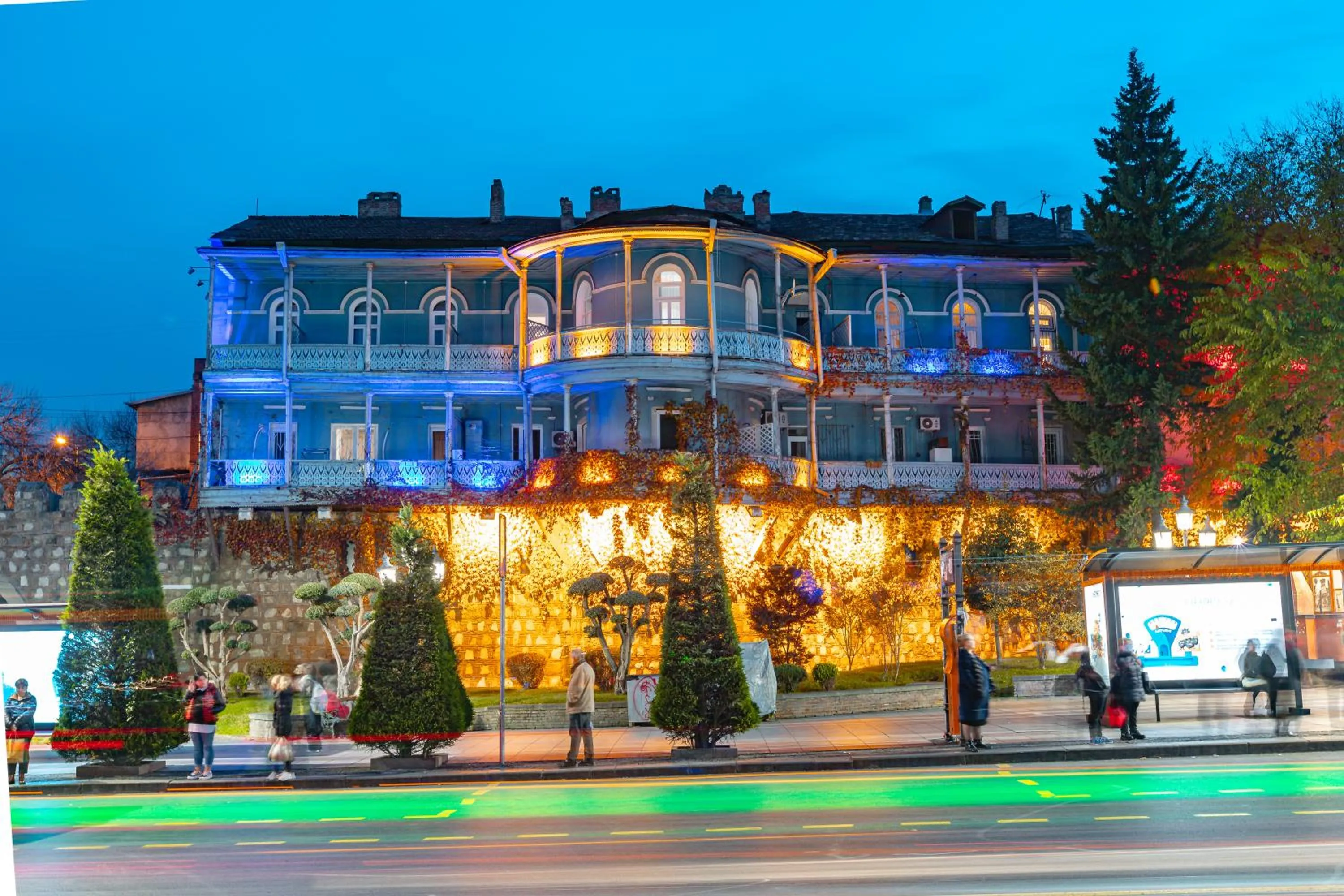 Property building in Blue Balcony Hotel