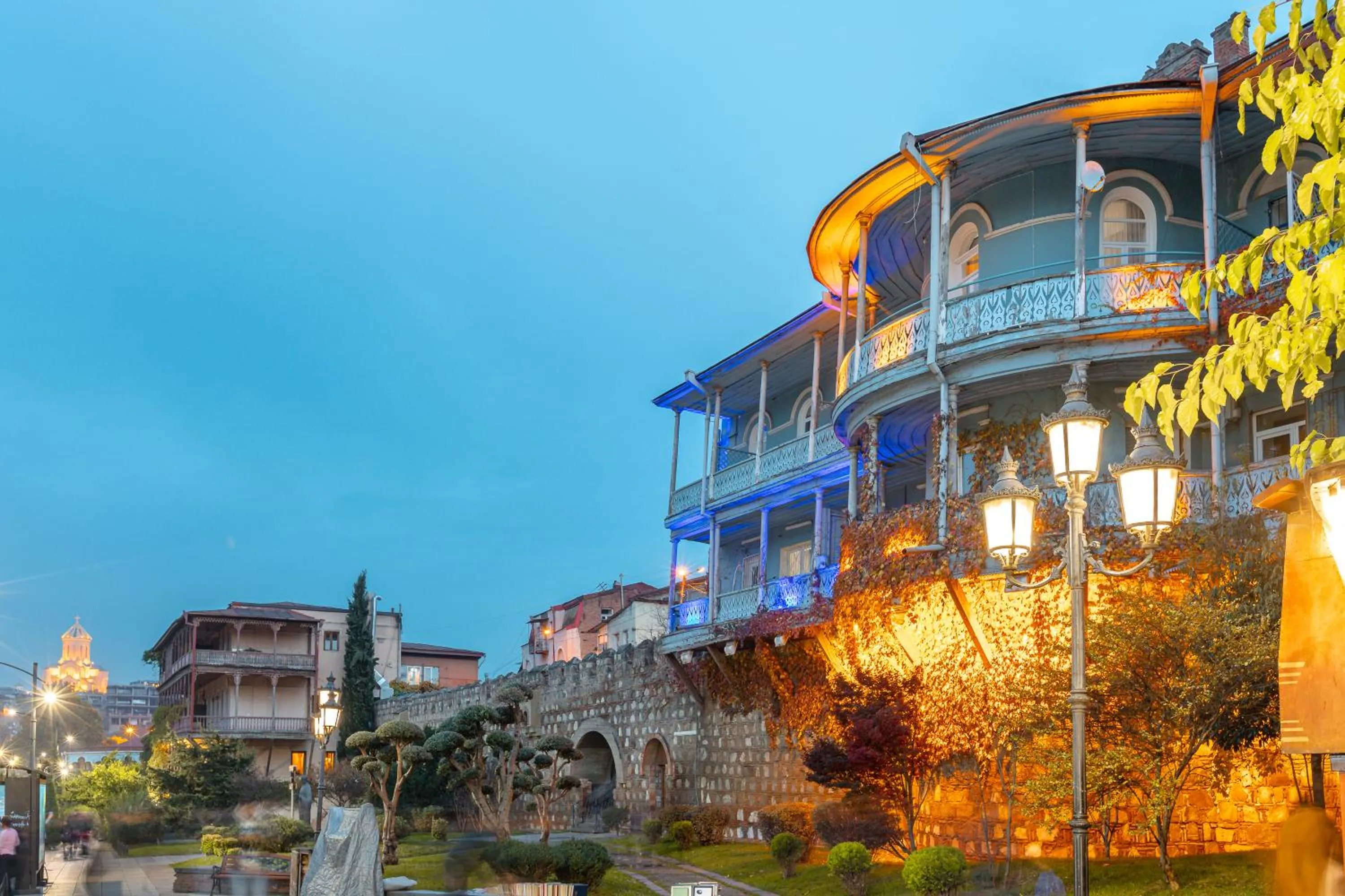 Property building in Blue Balcony Hotel