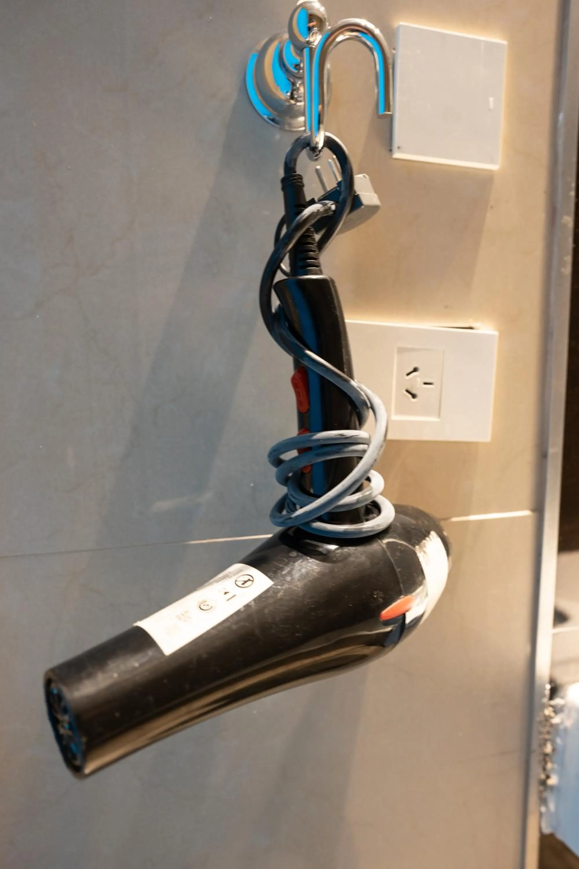 hair dryier in Hotel Park Bariloche