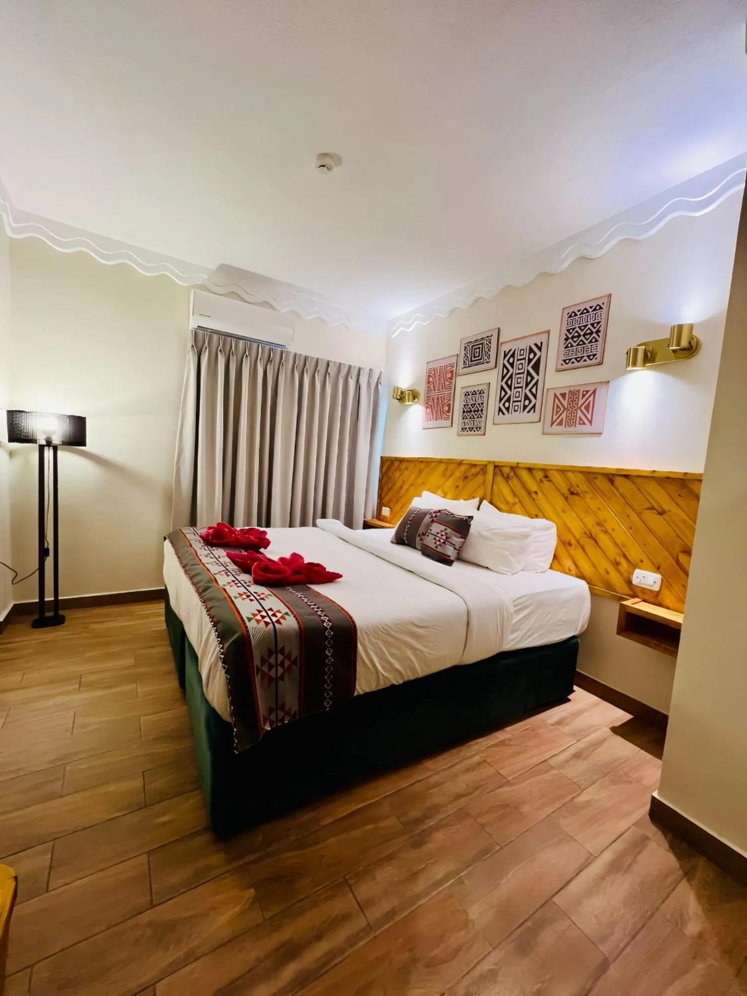 Bed in Sandra Hotel
