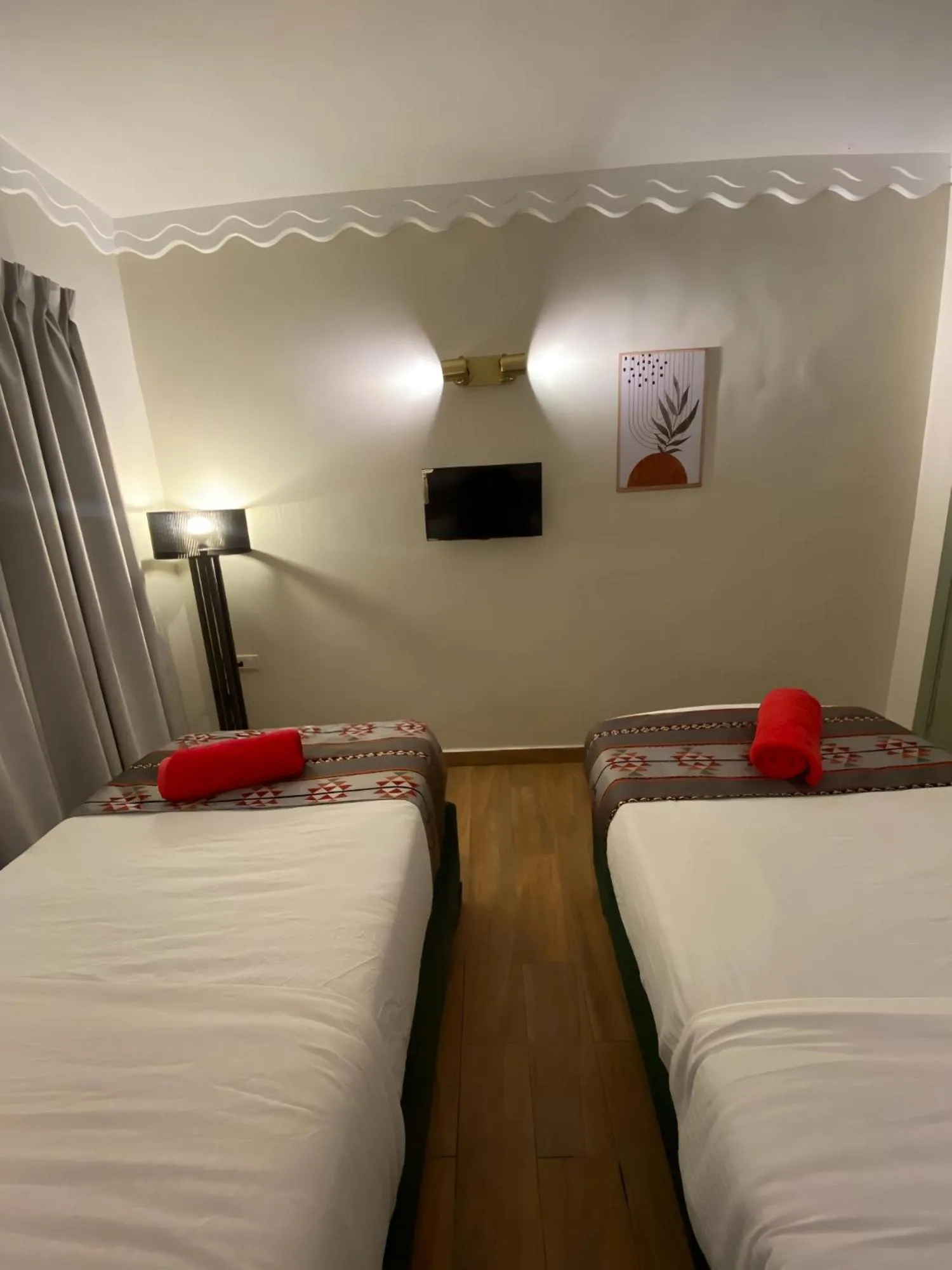 Bed in Sandra Hotel