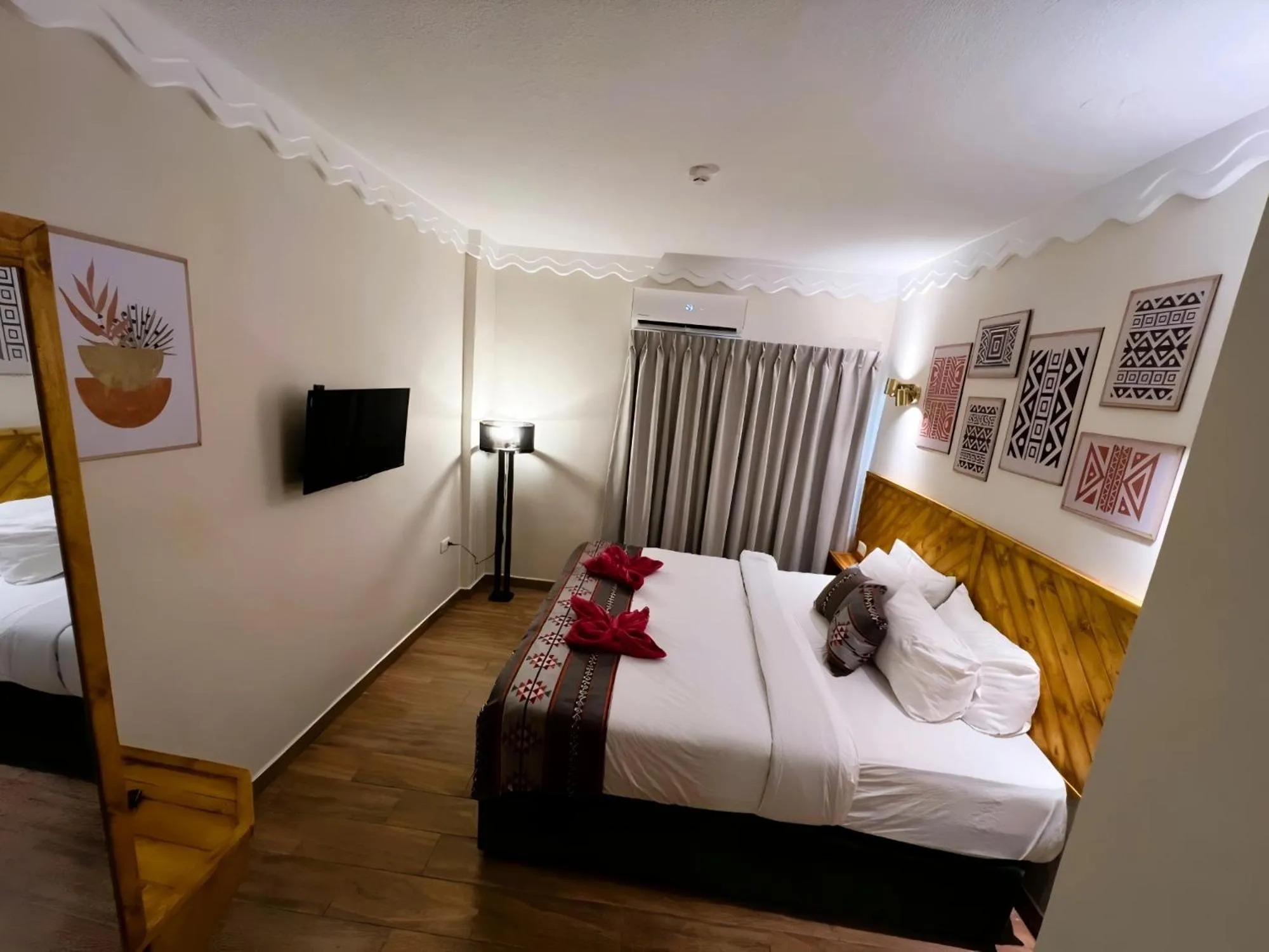 Bed in Sandra Hotel