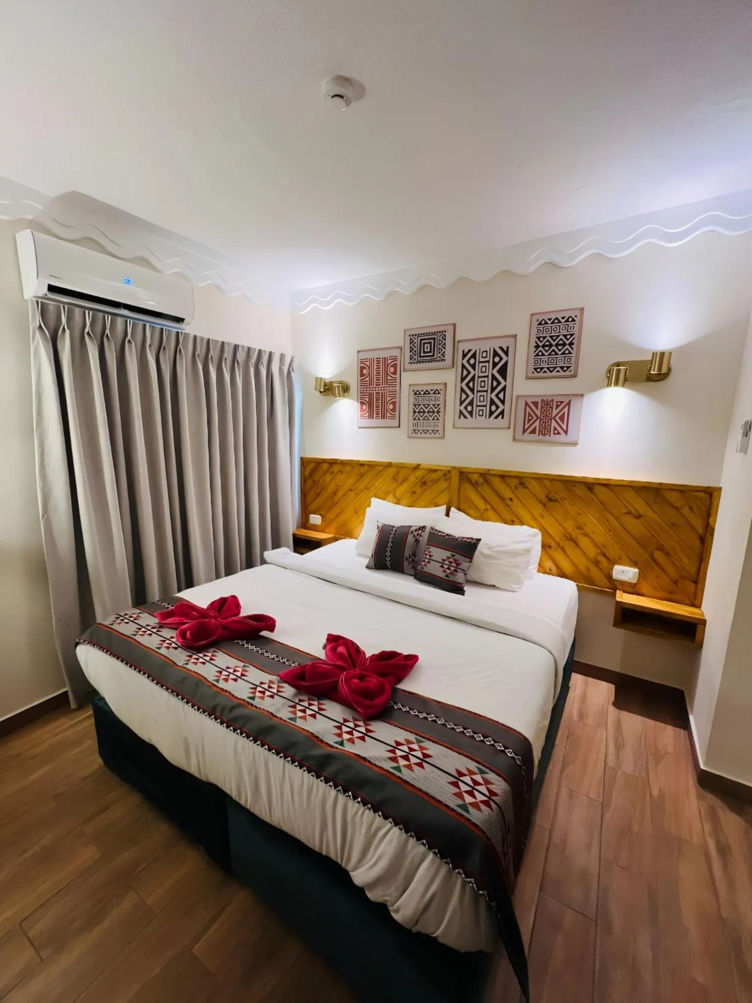 Bed in Sandra Hotel