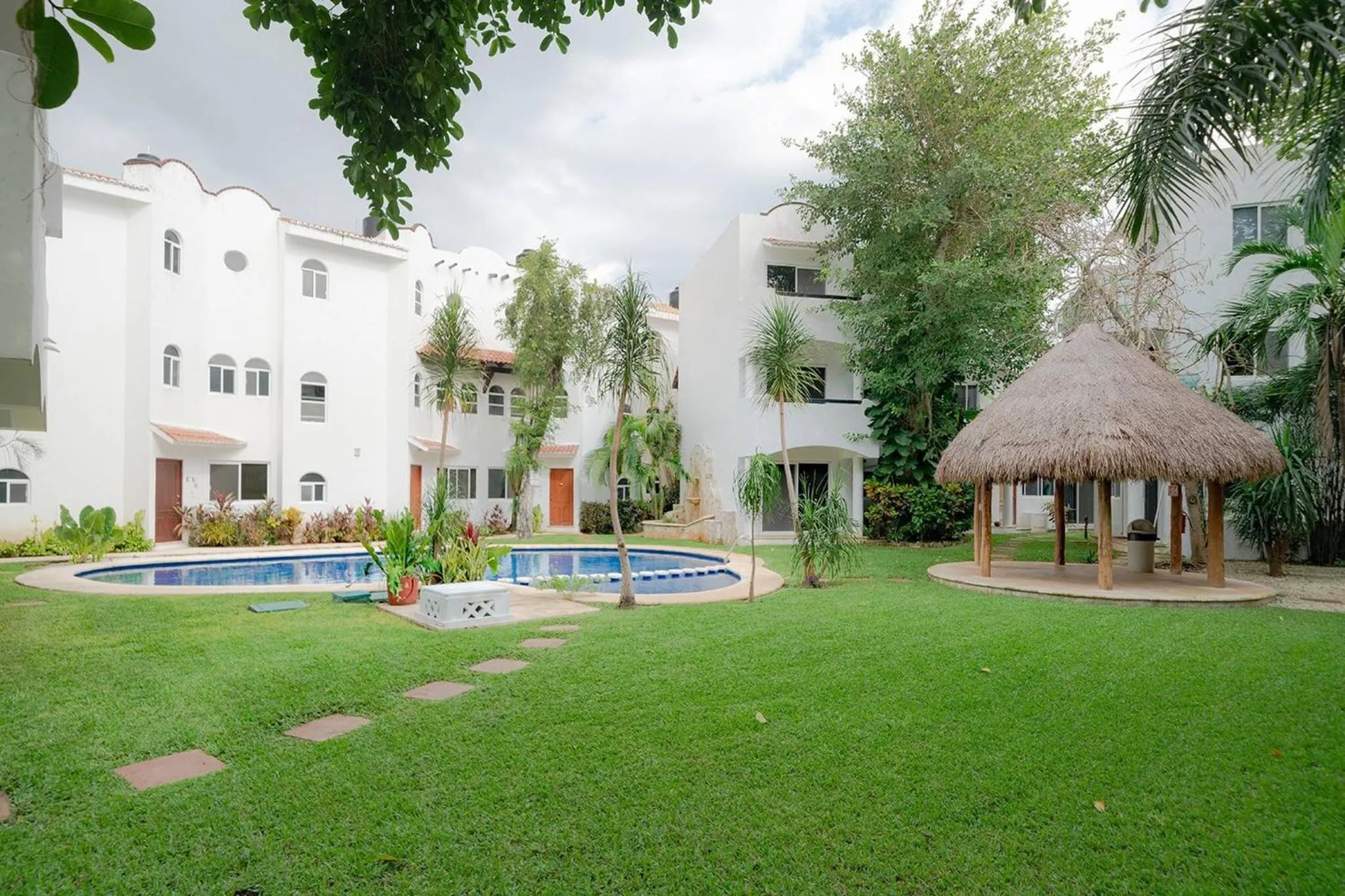 Swimming pool in 3 BR Condo with Pool - Playacar Phase II - At Quintas Pakal Complex 21