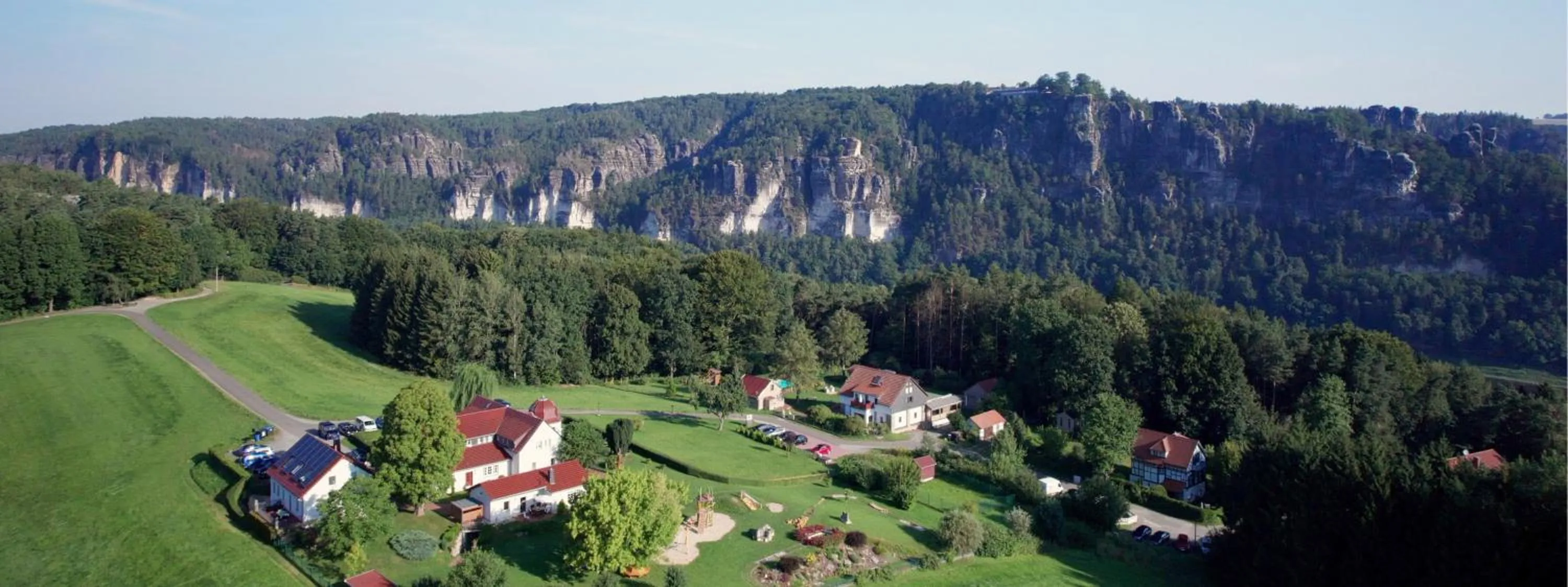 Mountain view in Laasenhof