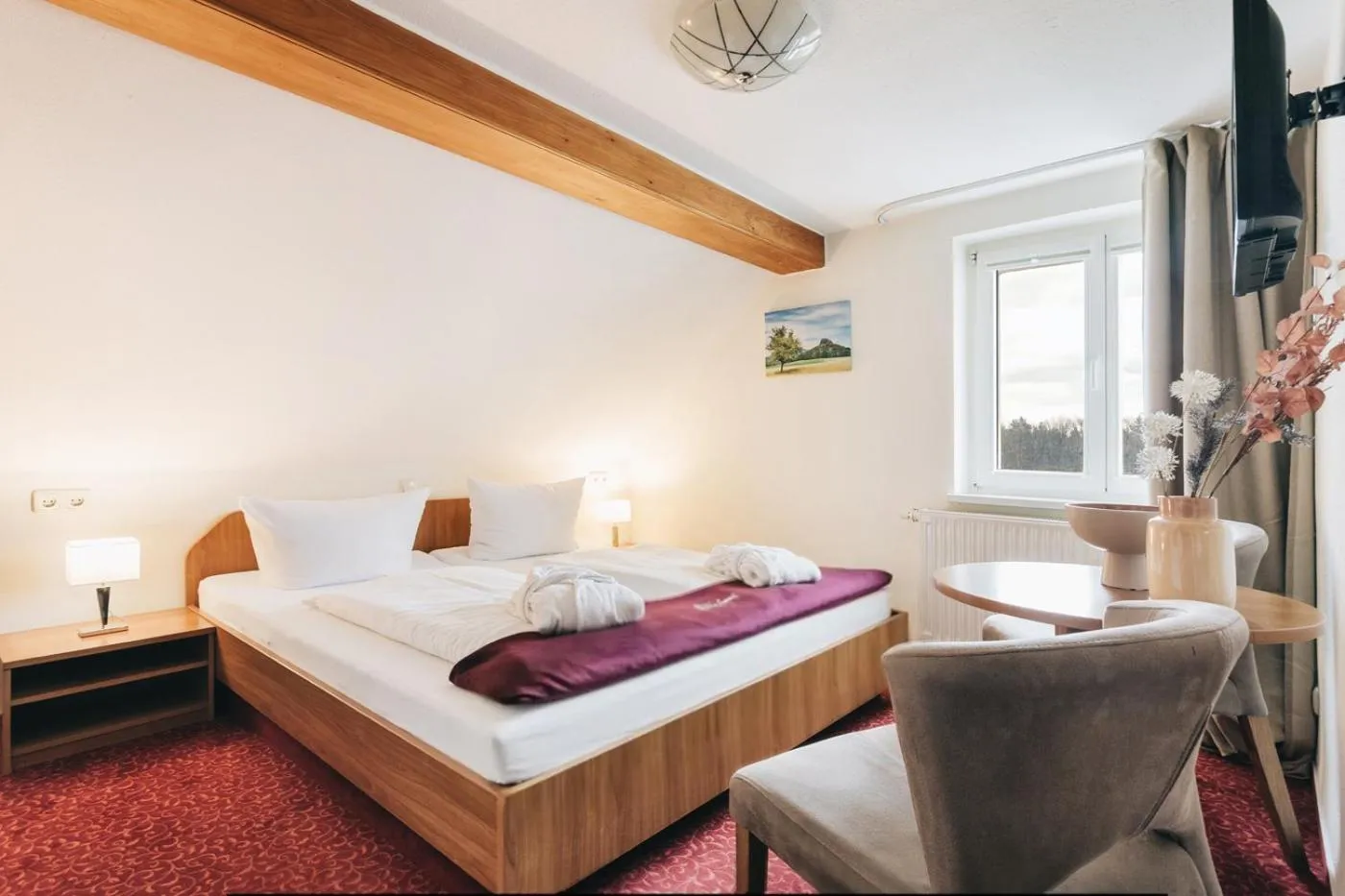 Bedroom, Bed in Laasenhof