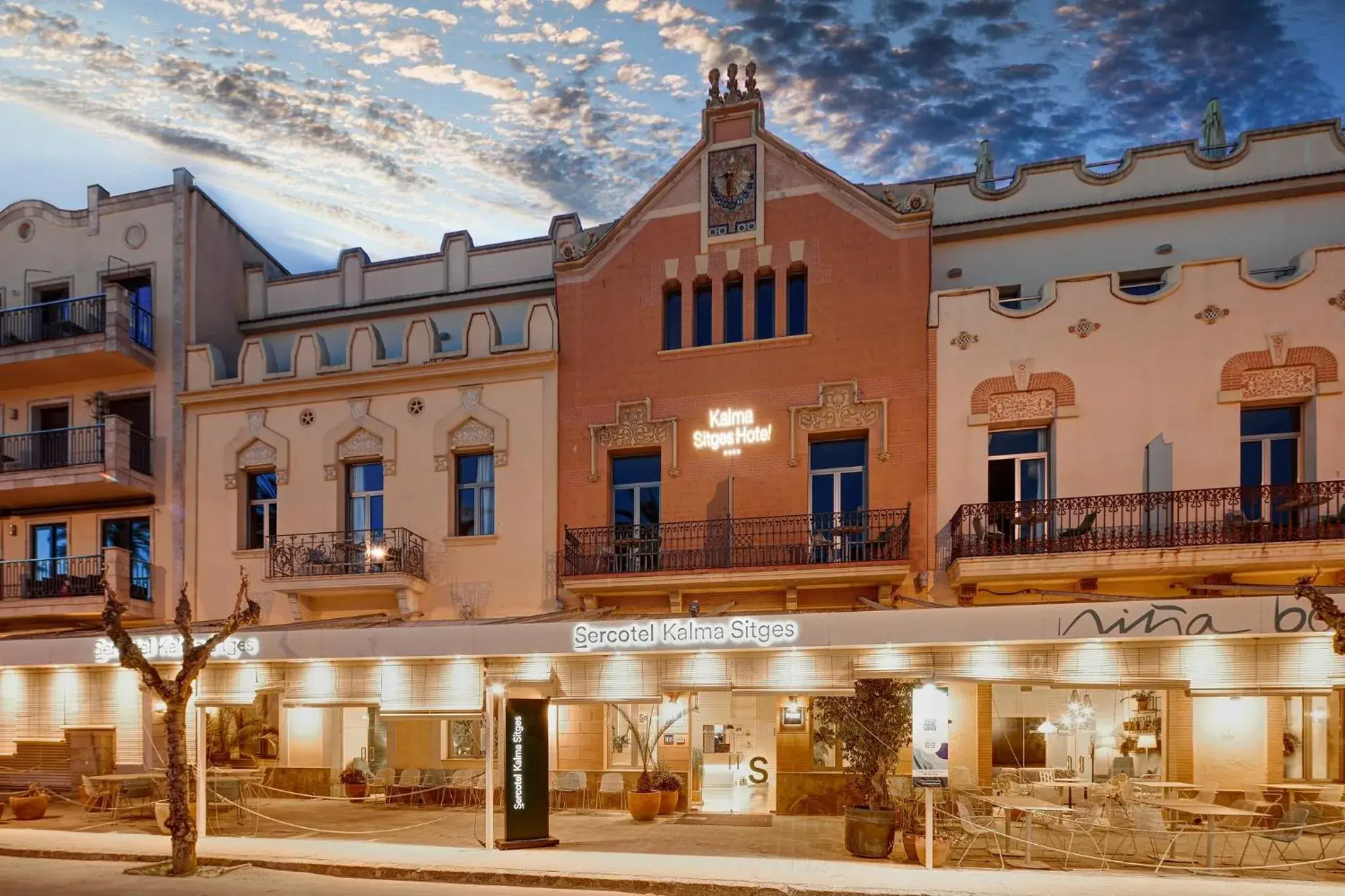 Facade/entrance in Sercotel Kalma Sitges Facade/entrance in Sercotel Kalma Sitges