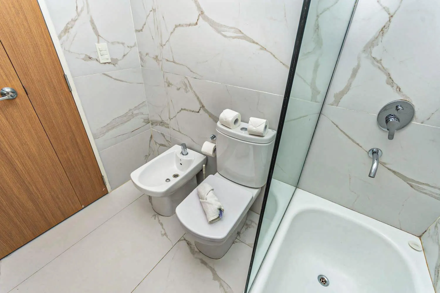 Shower in Live Soho Boutique Apartments Belgrano