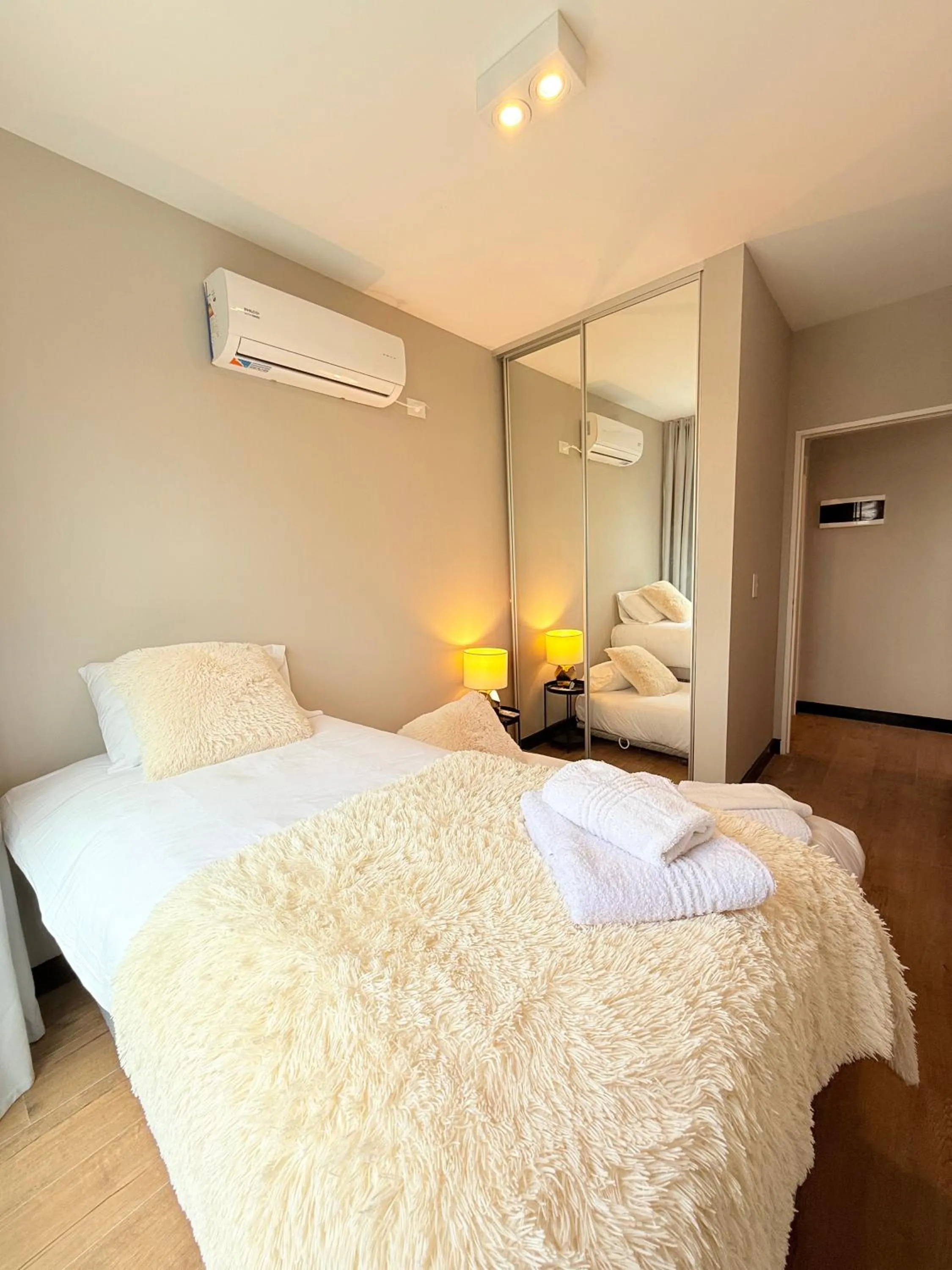 Bed in Live Soho Boutique Apartments Belgrano