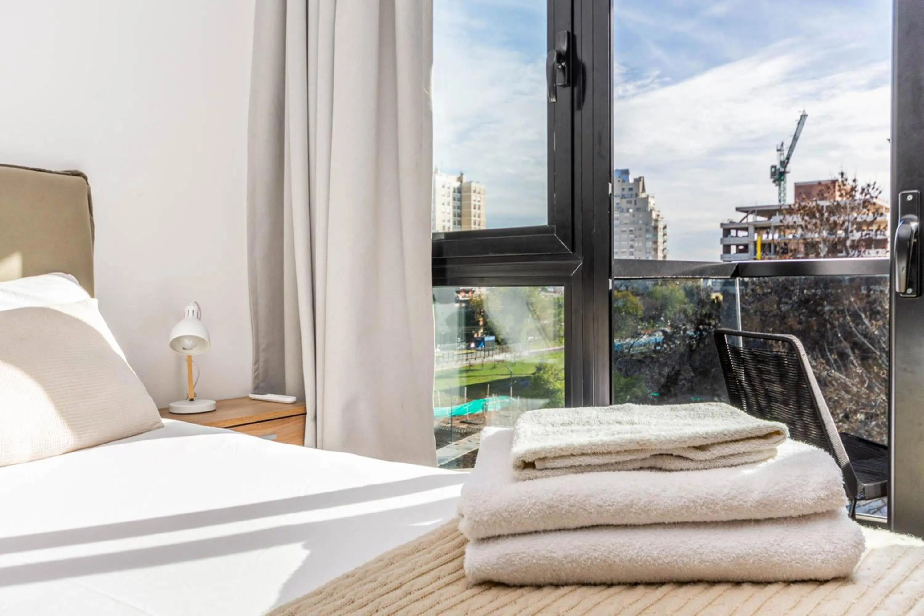 Patio, Bed in Live Soho Boutique Apartments Belgrano