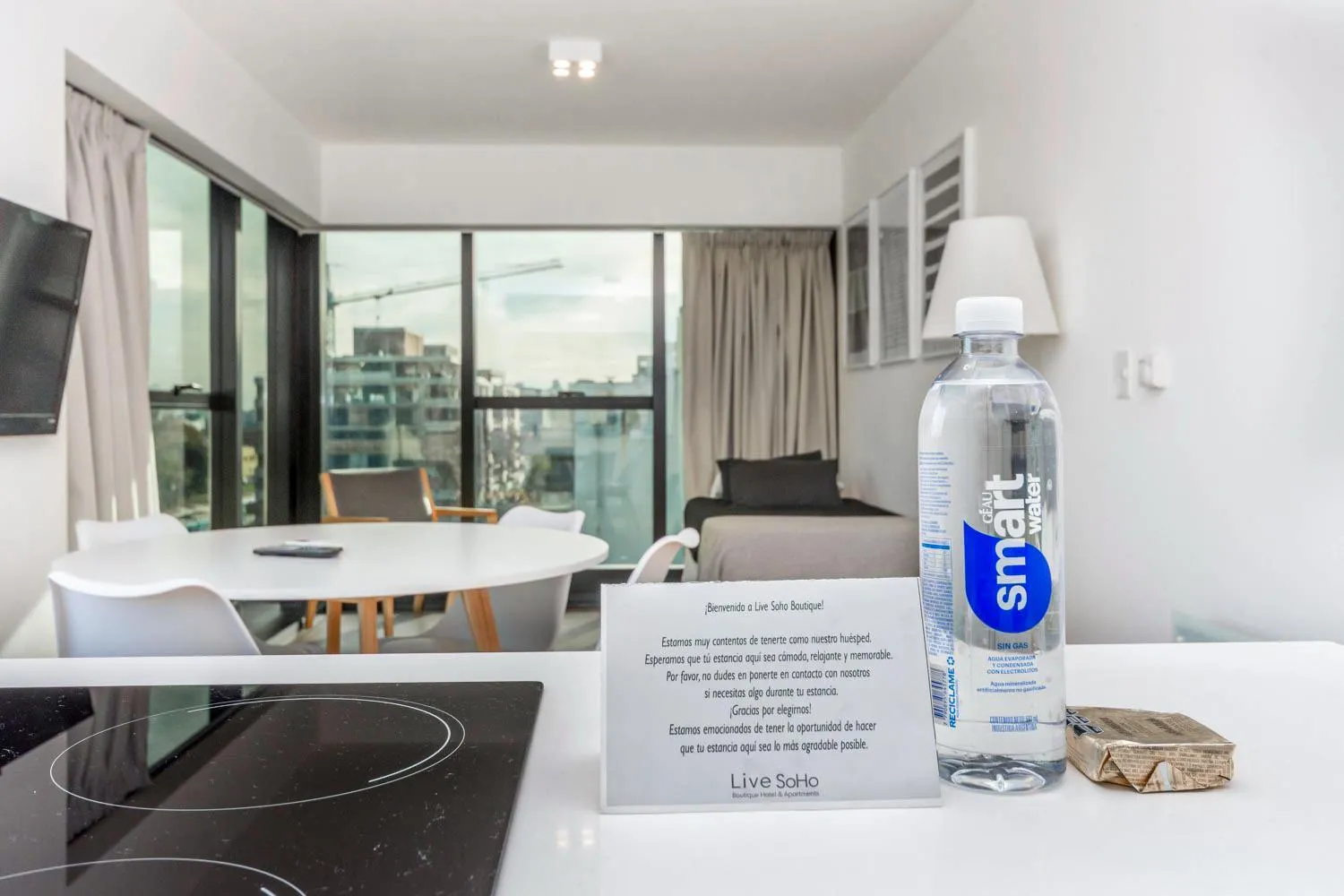 Seating area in Live Soho Boutique Apartments Belgrano