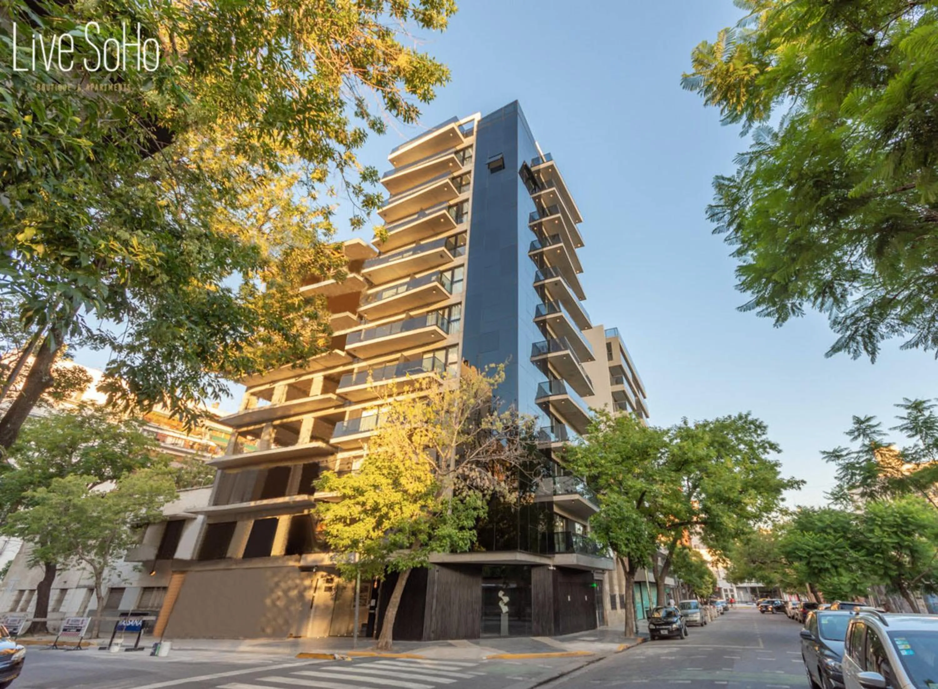 Property building in Live Soho Boutique Apartments Belgrano