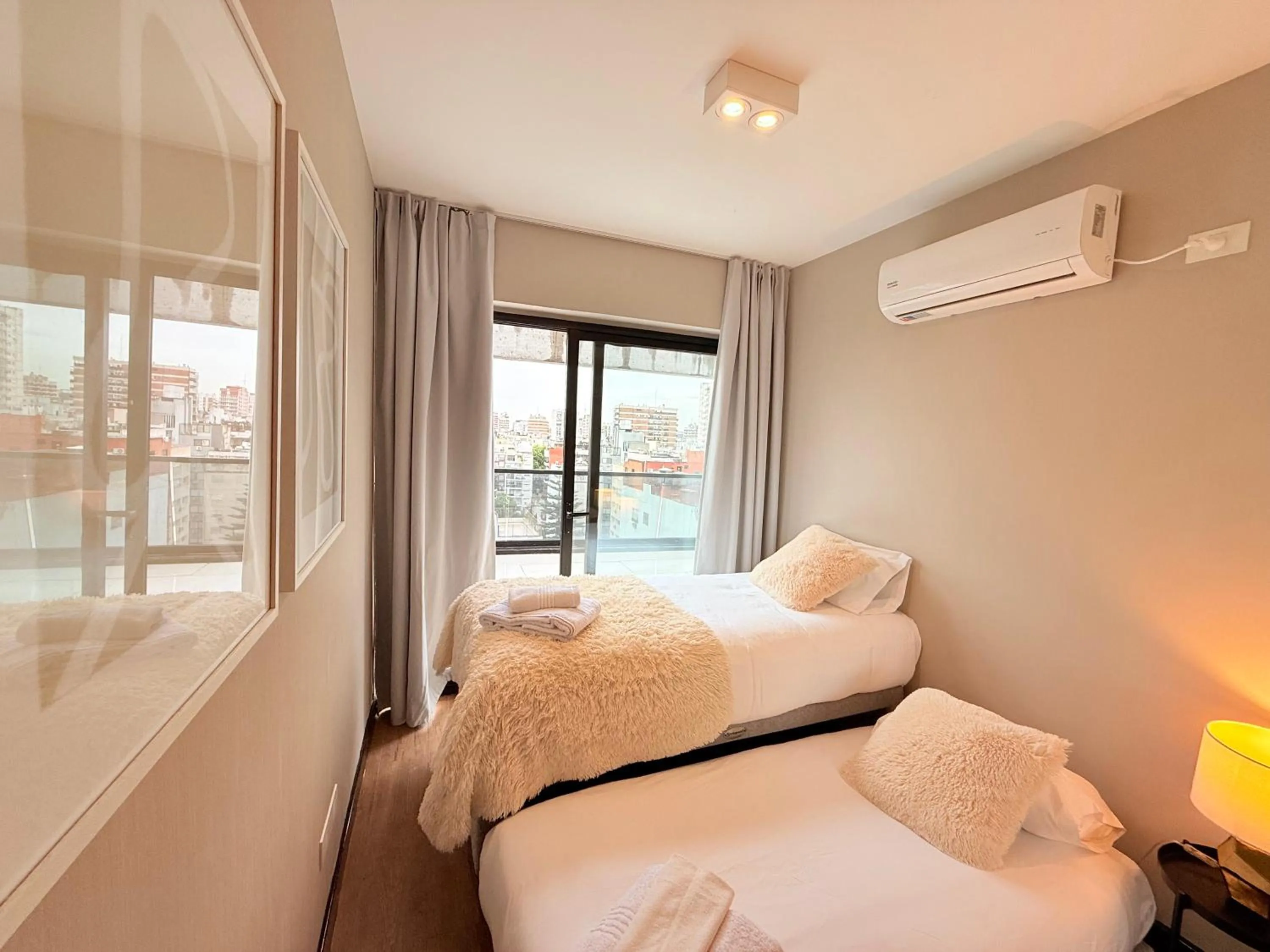 Bed in Live Soho Boutique Apartments Belgrano