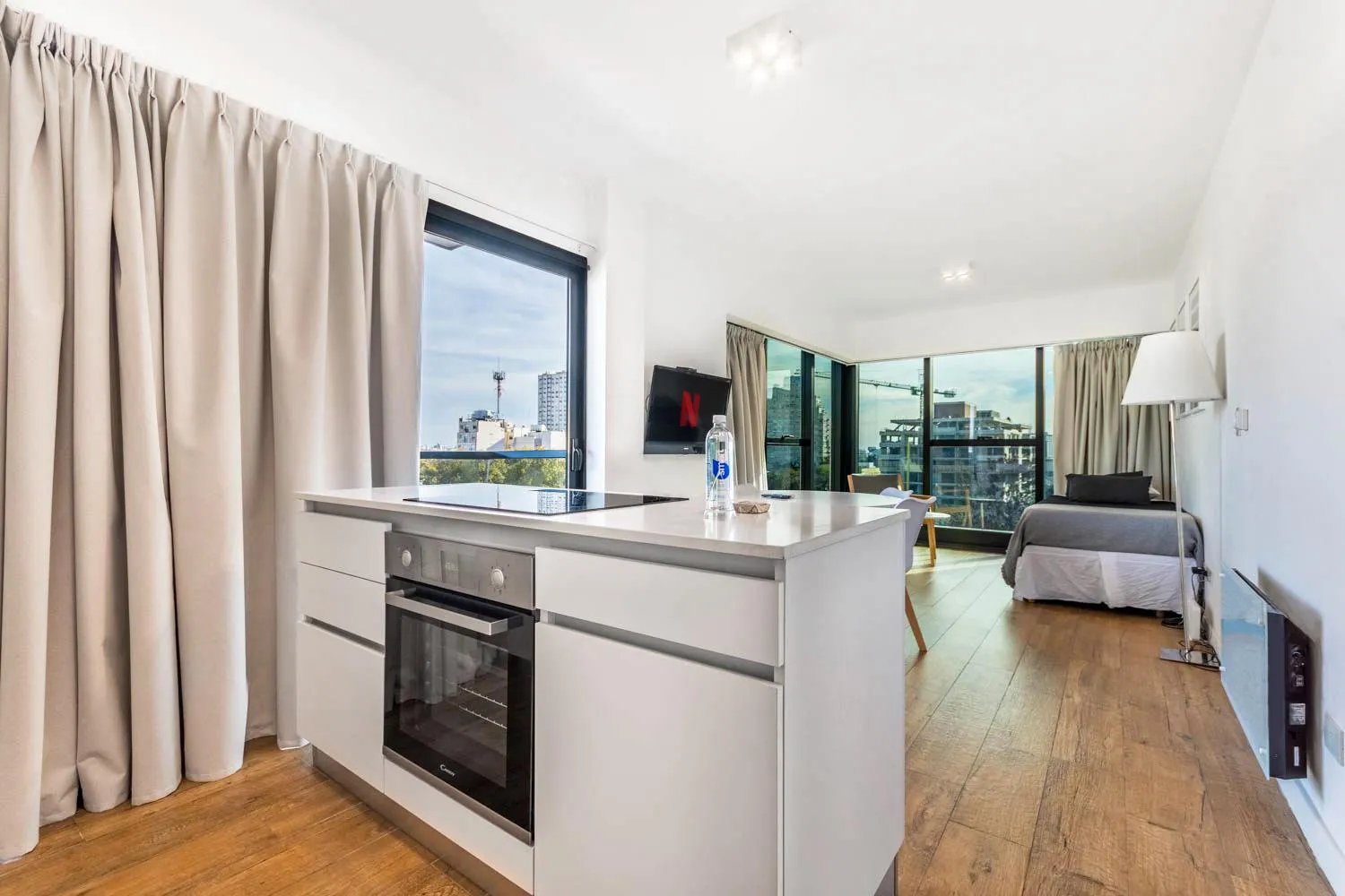 Bed in Live Soho Boutique Apartments Belgrano