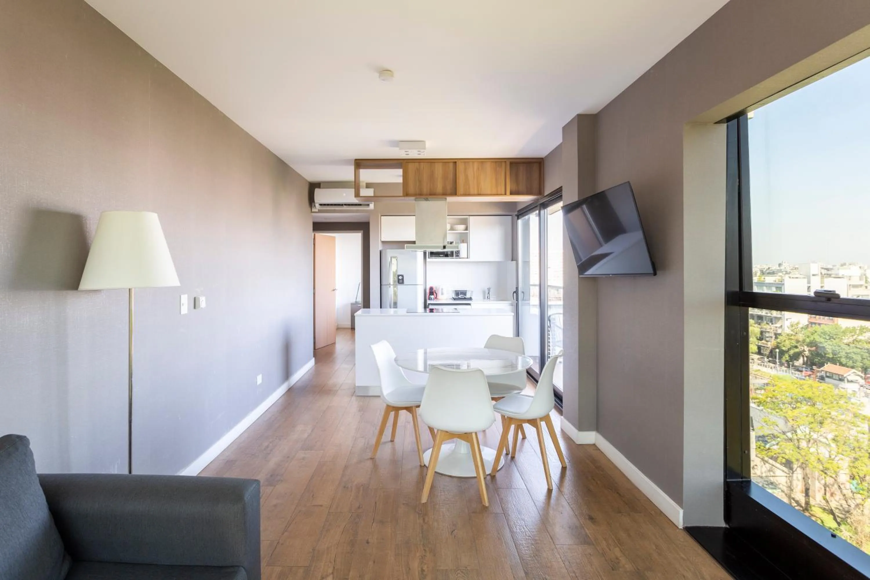 Communal lounge/ TV room in Live Soho Boutique Apartments Belgrano