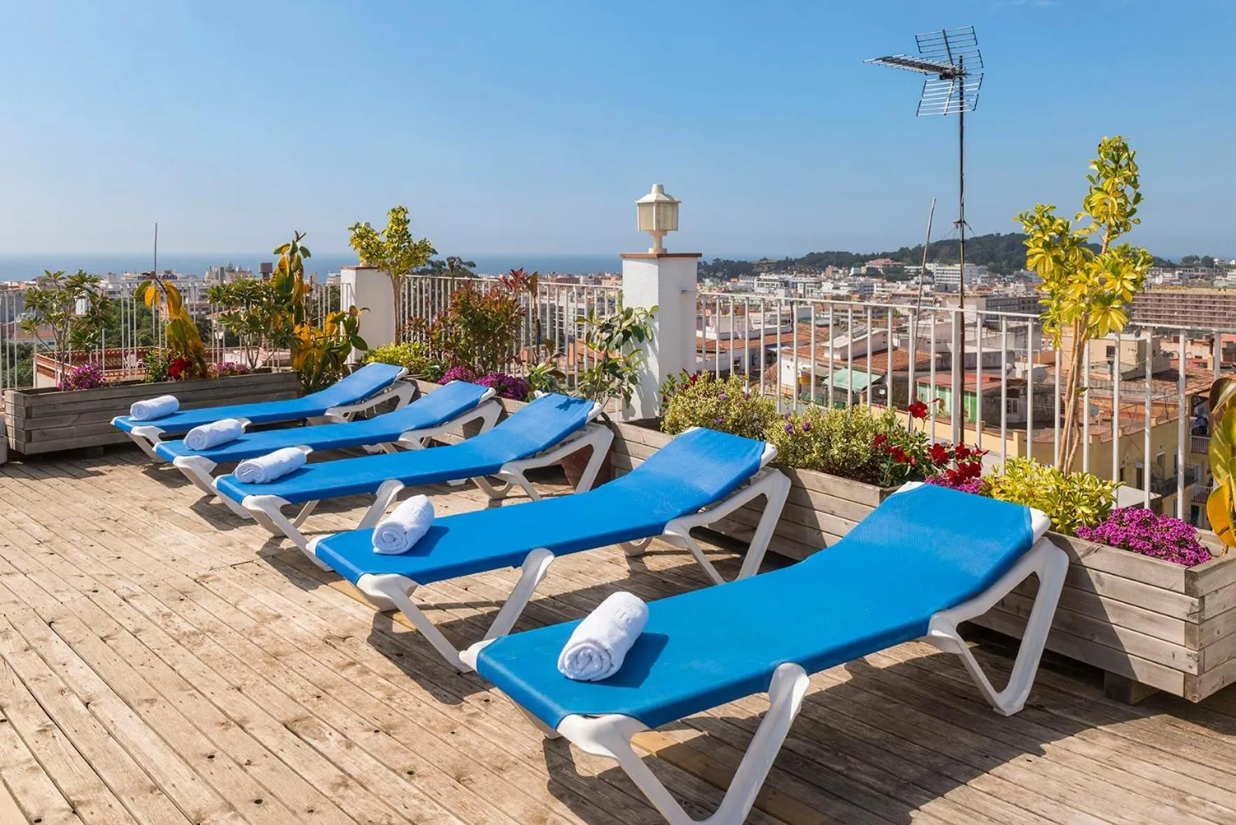 Balcony/Terrace in Hotel Ridomar 365