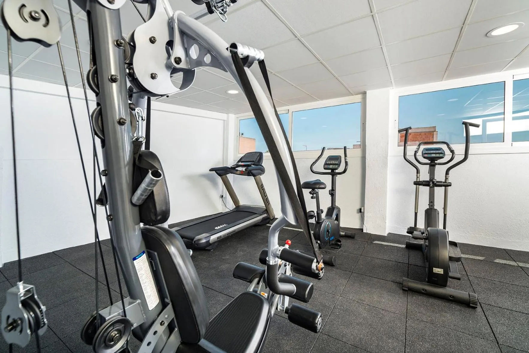 Fitness centre/facilities in Hotel Ridomar 365