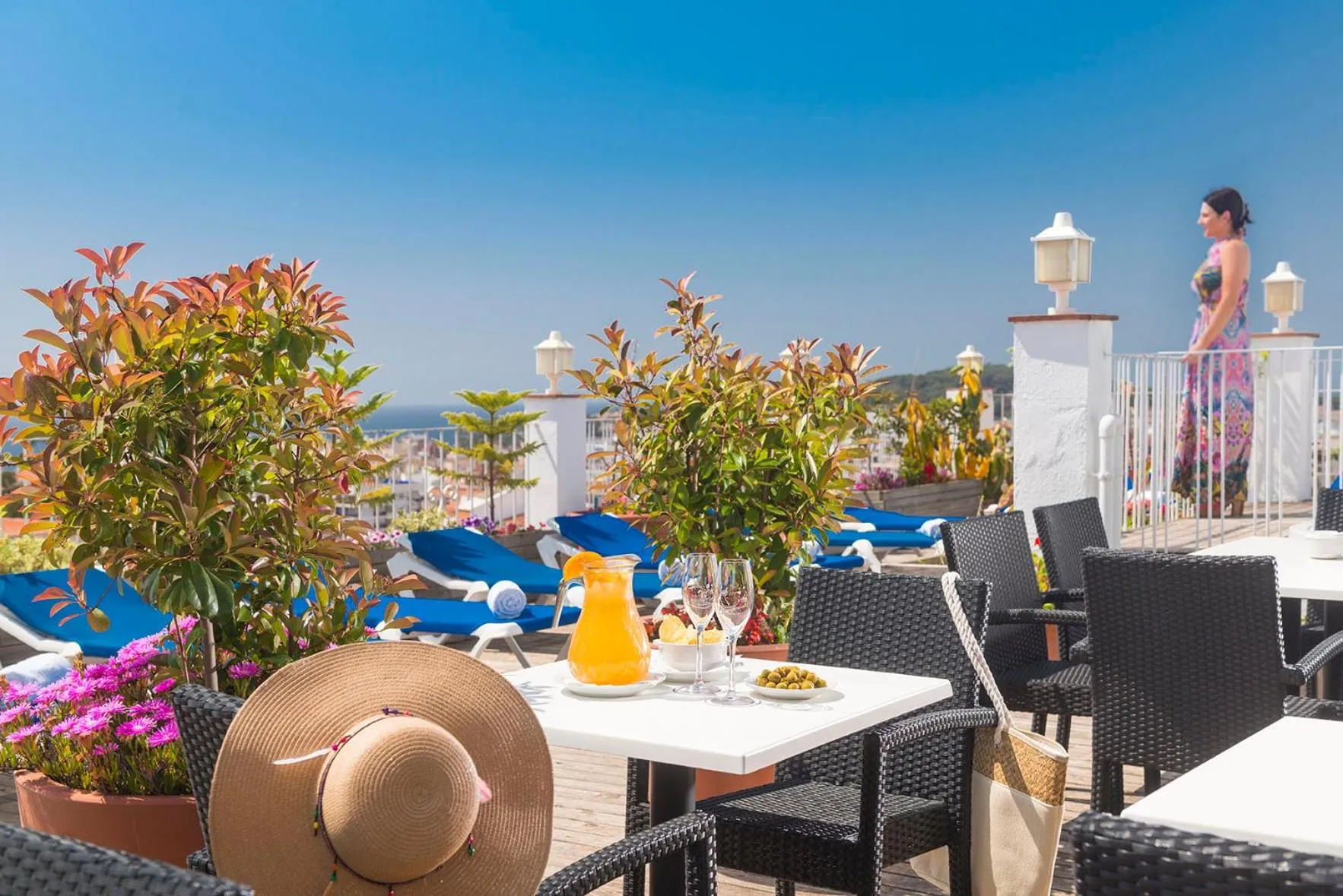 Balcony/Terrace in Hotel Ridomar 365