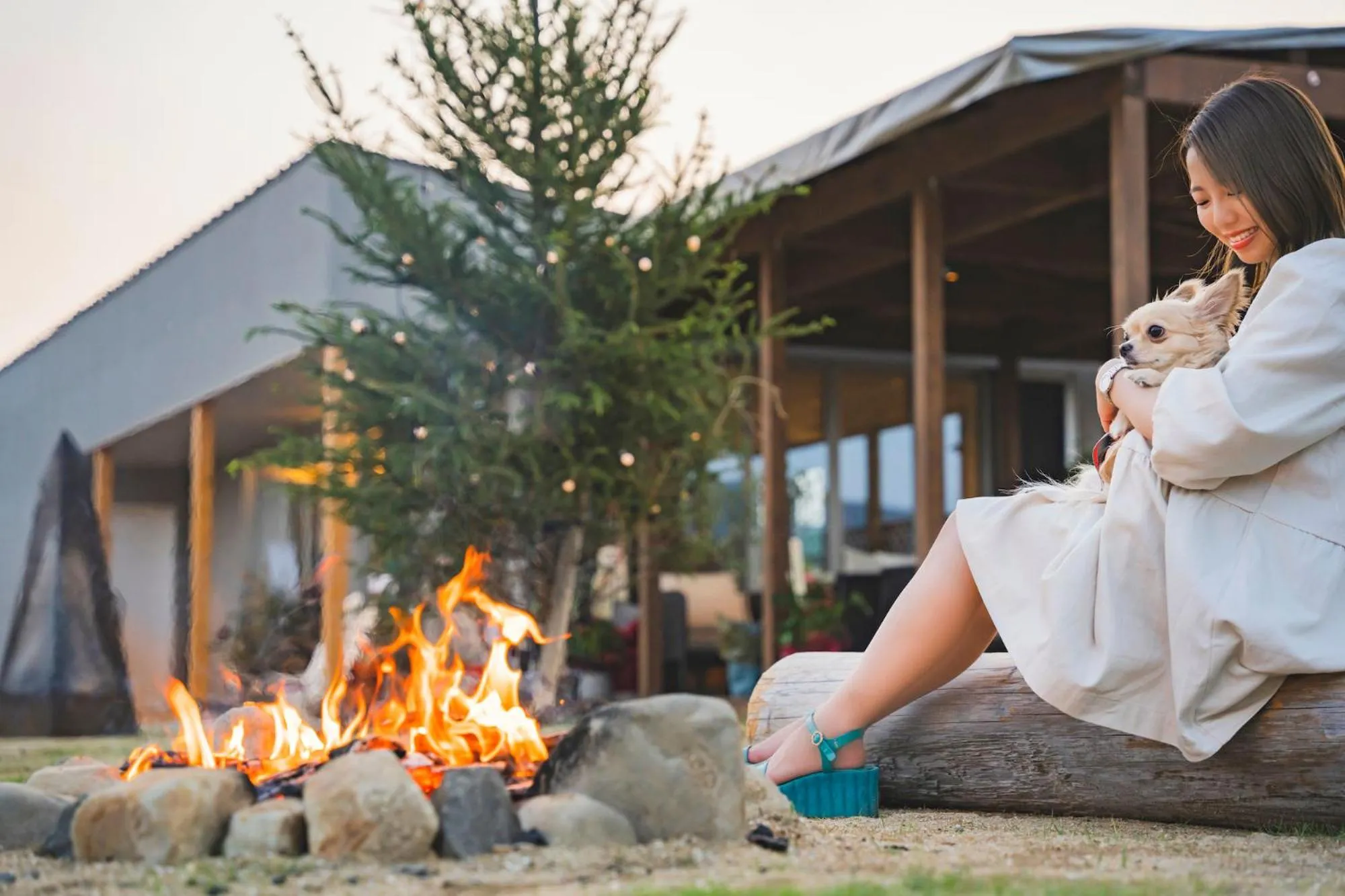 Natural landscape in GLAMPREMIER Setouchi