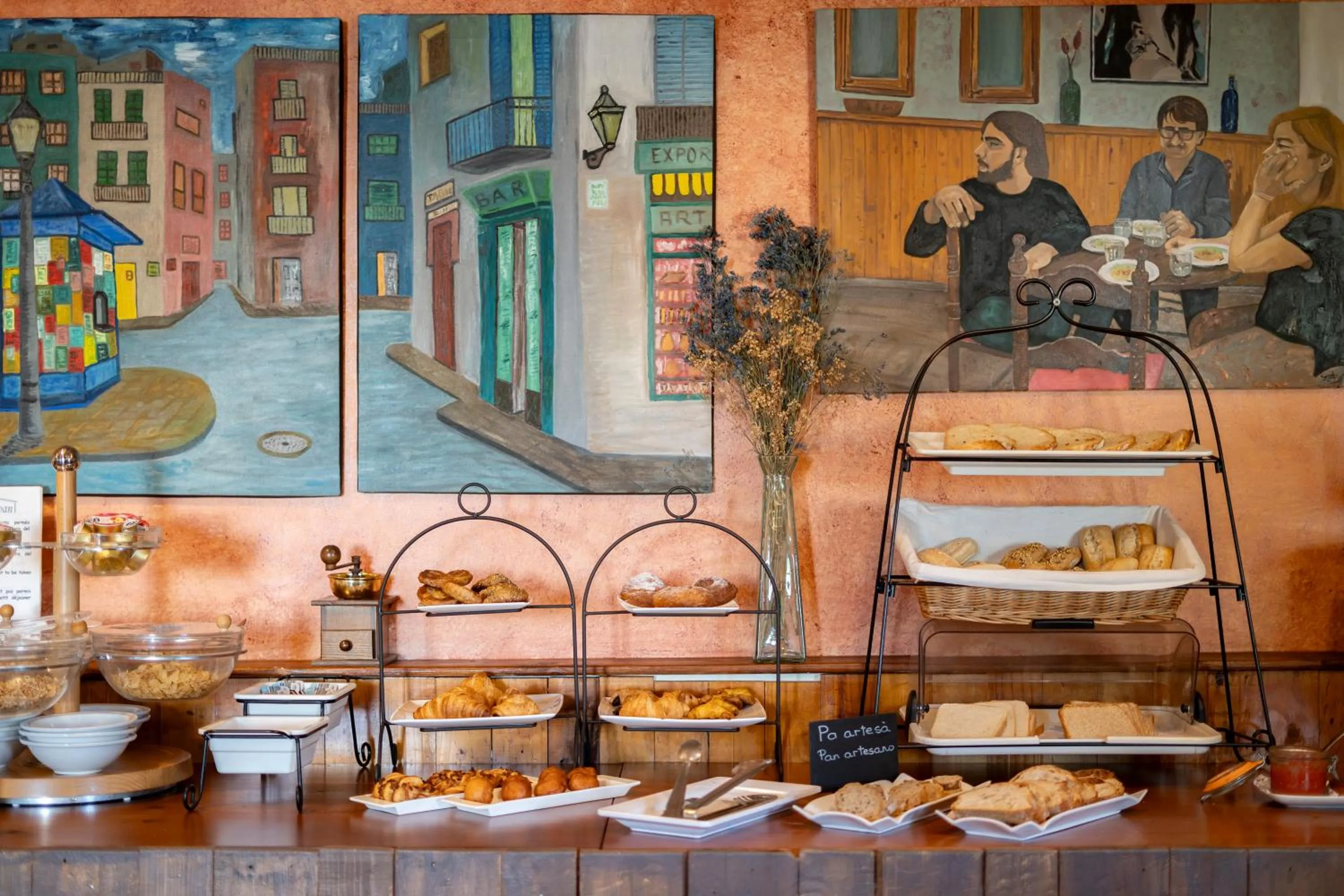 Breakfast in Hotel Sant Joan